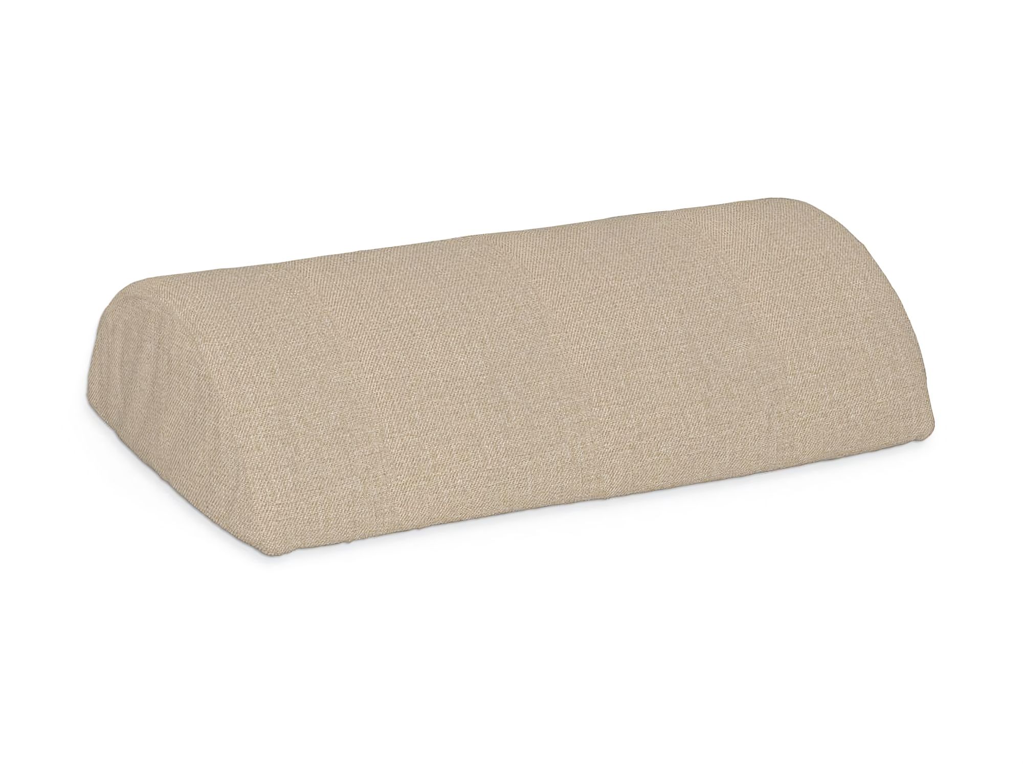 Bezug für Beddinge halbe Nackenrolle Farbe beige Stoff strukturiert