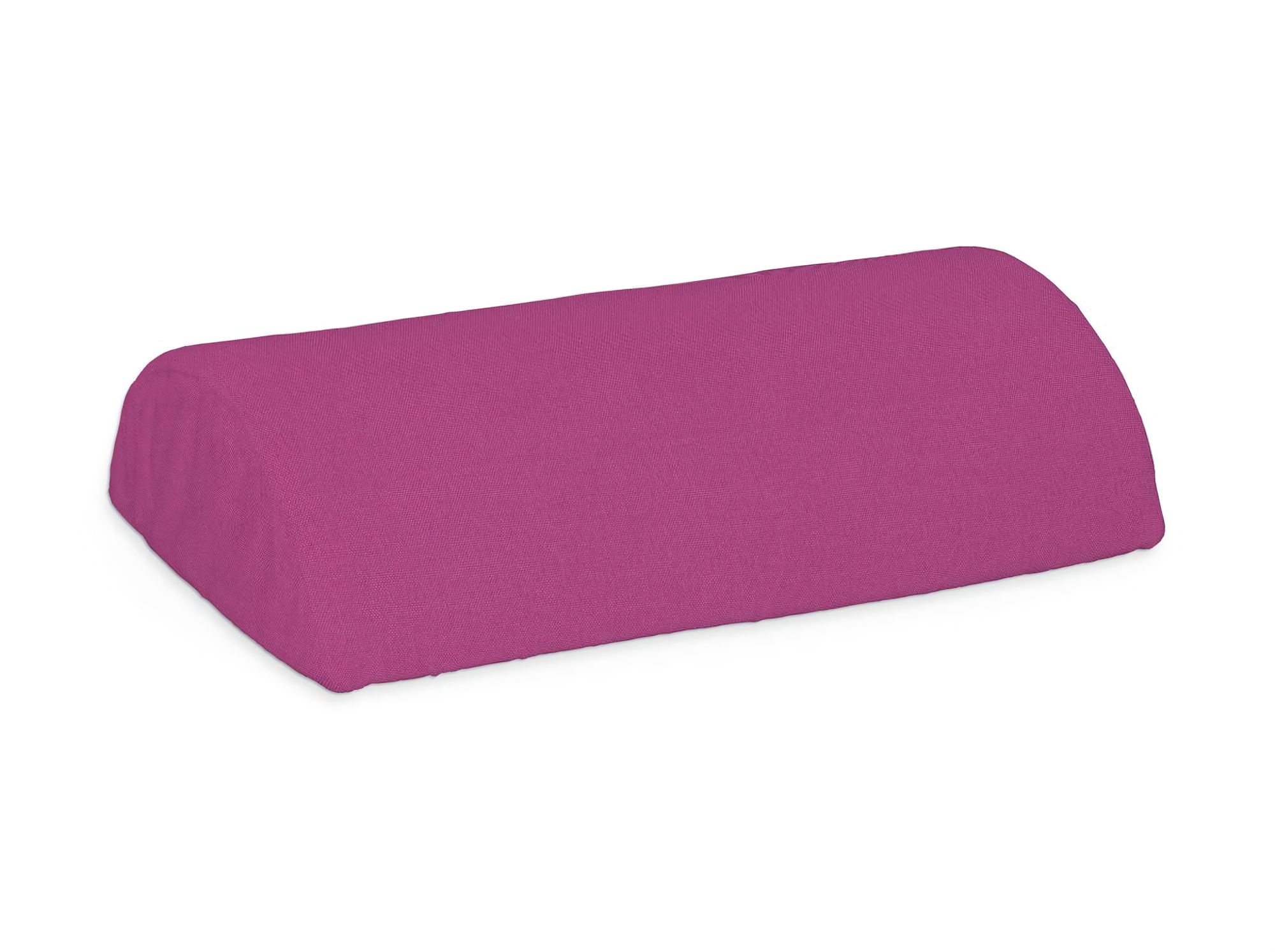 Bezug für Beddinge halbe Nackenrolle Farbe rosa Stoff strukturiert