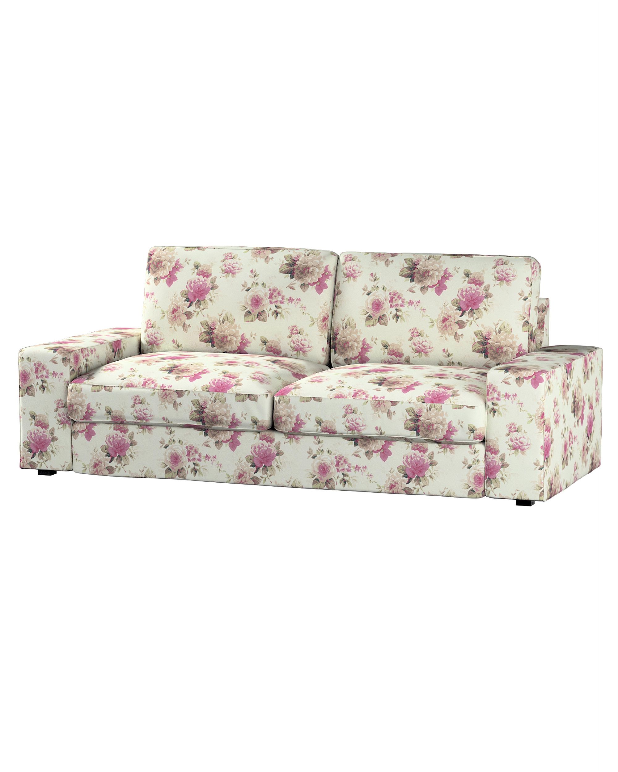 Bezug für Kivik 3-Sitzer Sofa Farbe bunt Stoff gemustert