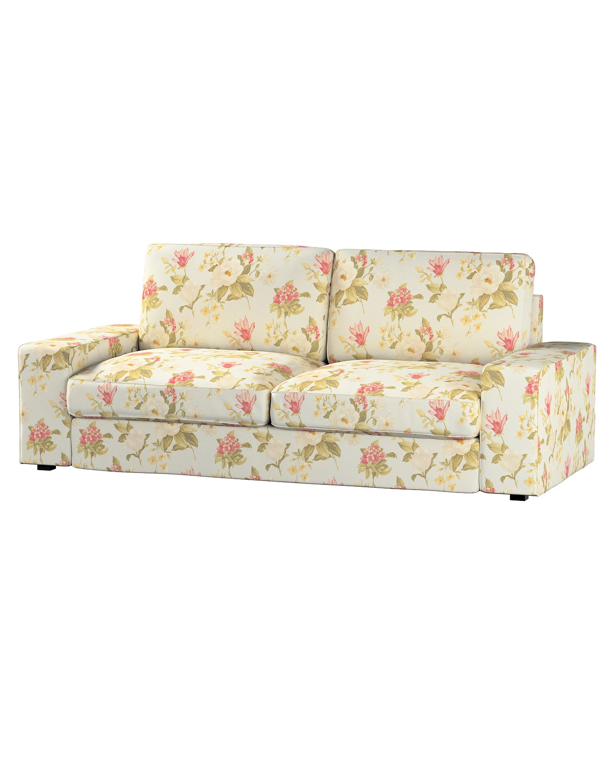 Bezug für Kivik 3-Sitzer Sofa Farbe bunt Stoff gemustert