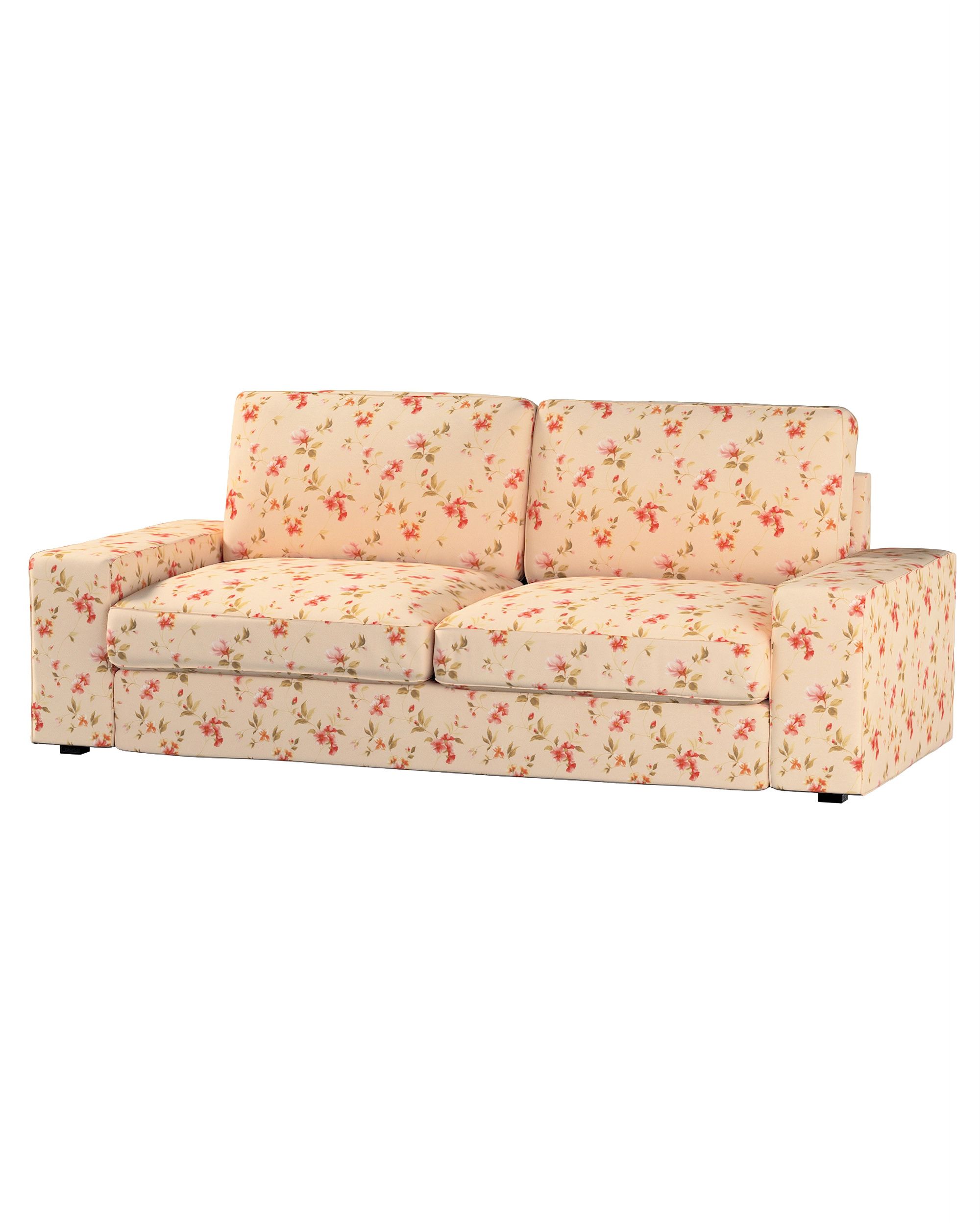 Bezug für Kivik 3-Sitzer Sofa Farbe bunt Stoff gemustert