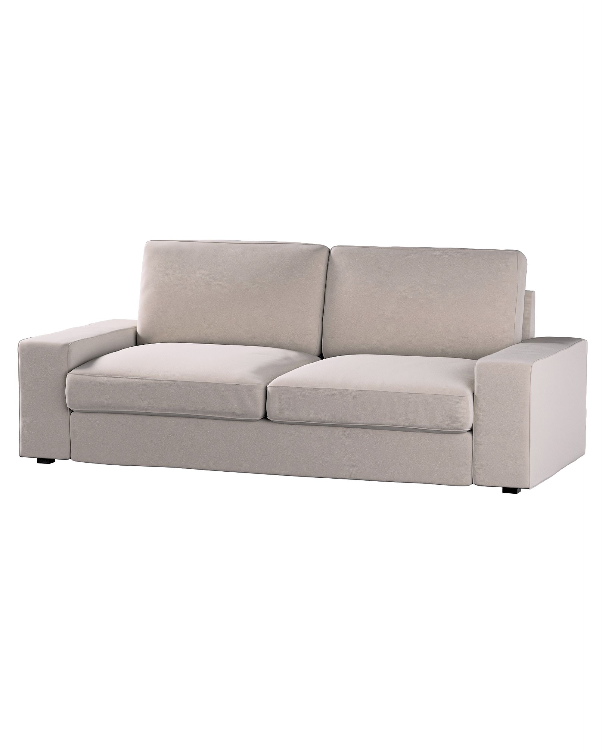 Bezug für Kivik 3-Sitzer Sofa Farbe beige Stoff samt