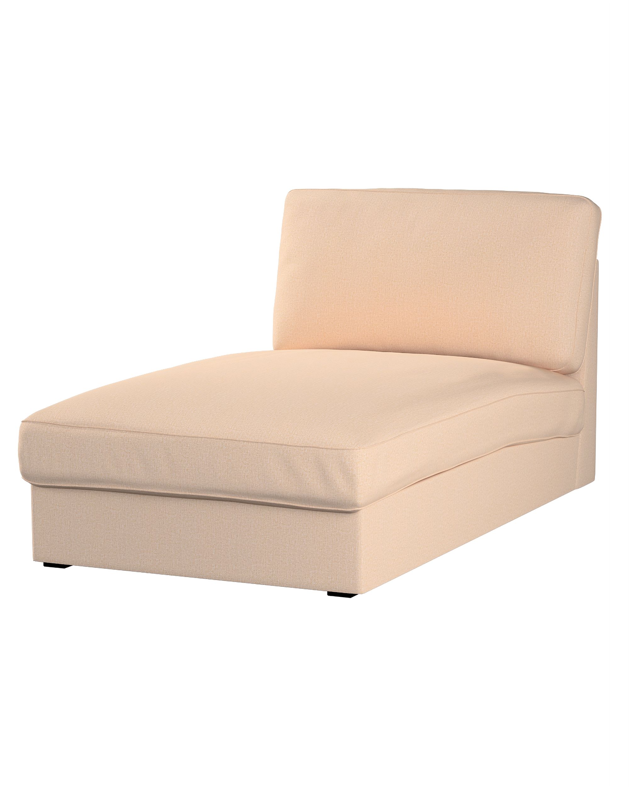 Bezug für Kivik Recamiere Sofa Farbe beige Stoff strukturiert