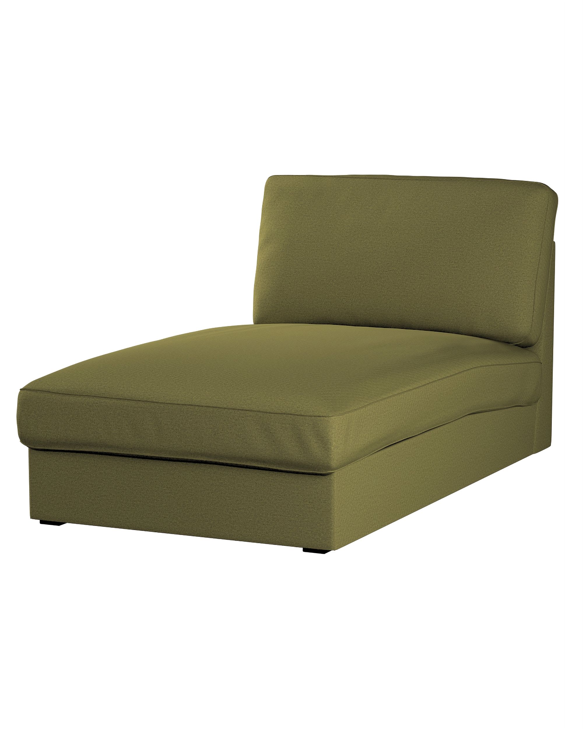 Bezug für Kivik Recamiere Sofa Farbe grün Stoff strukturiert