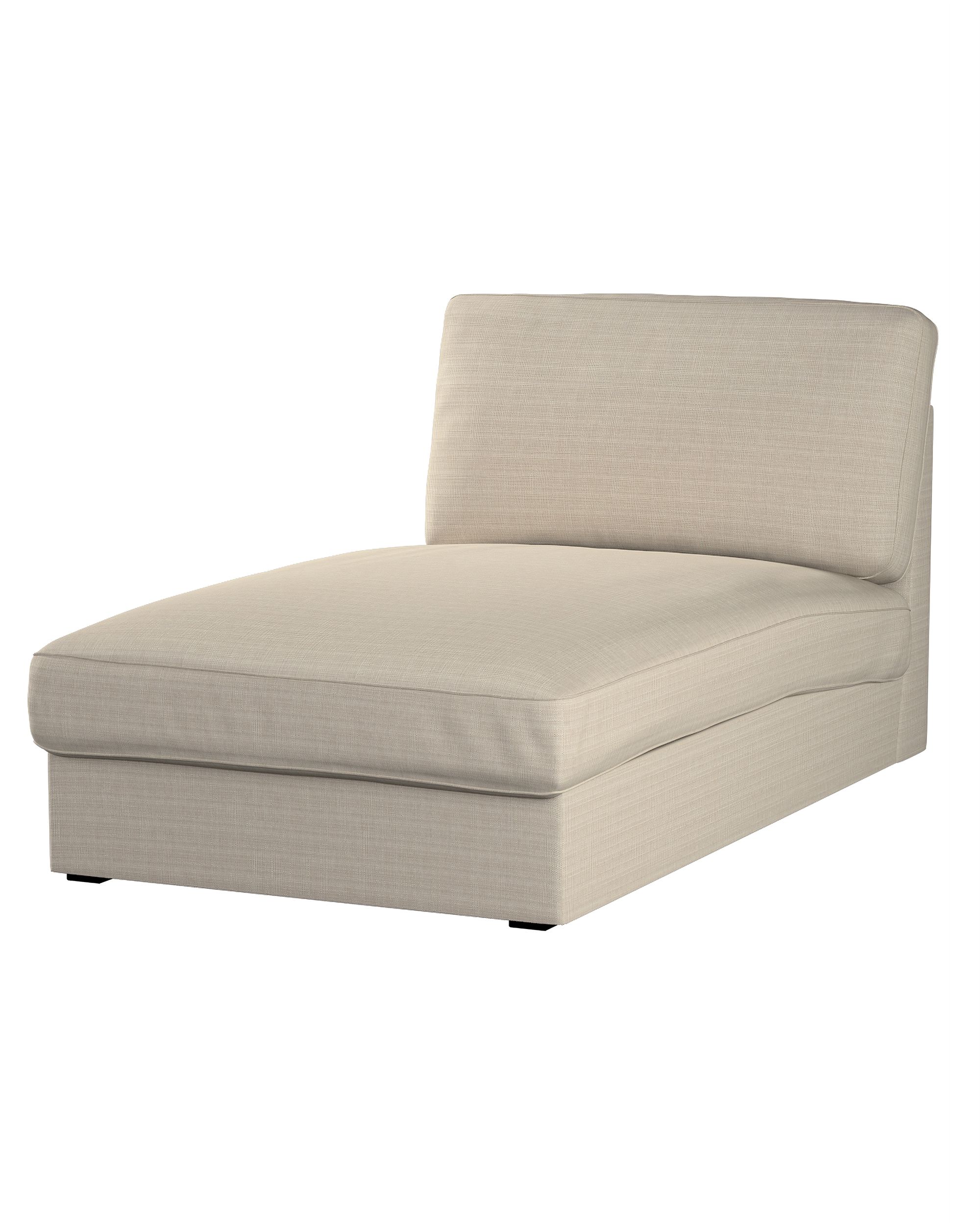 Bezug für Kivik Recamiere Sofa Farbe beige Stoff strukturiert