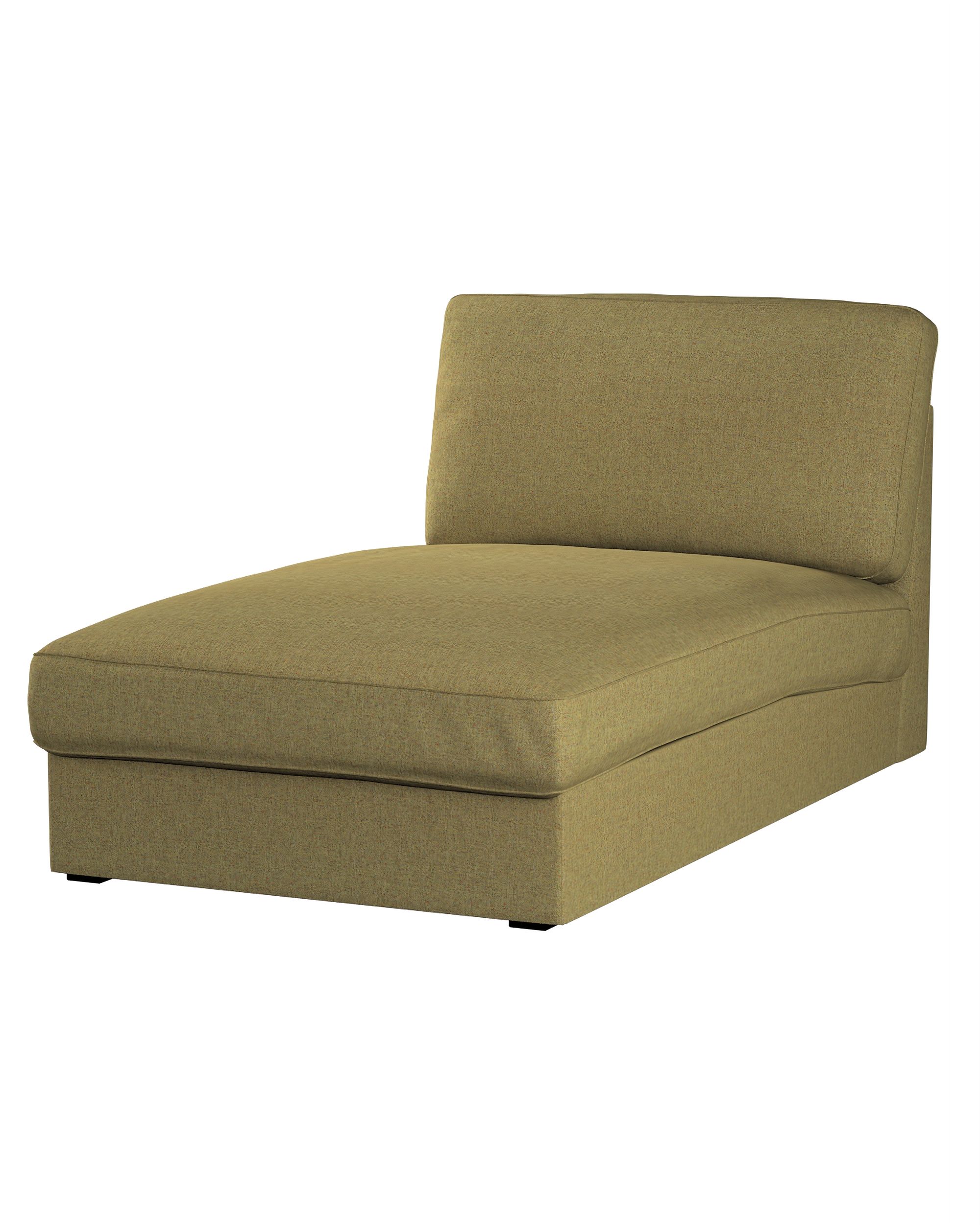 Bezug für Kivik Recamiere Sofa Farbe grün Stoff strukturiert
