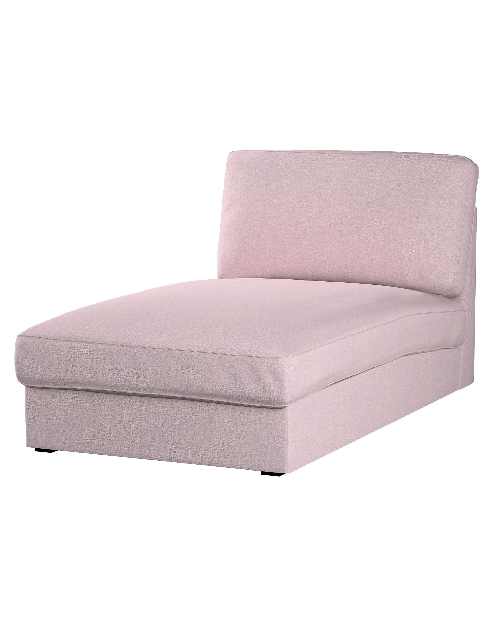 Bezug für Kivik Recamiere Sofa Farbe rosa Stoff strukturiert