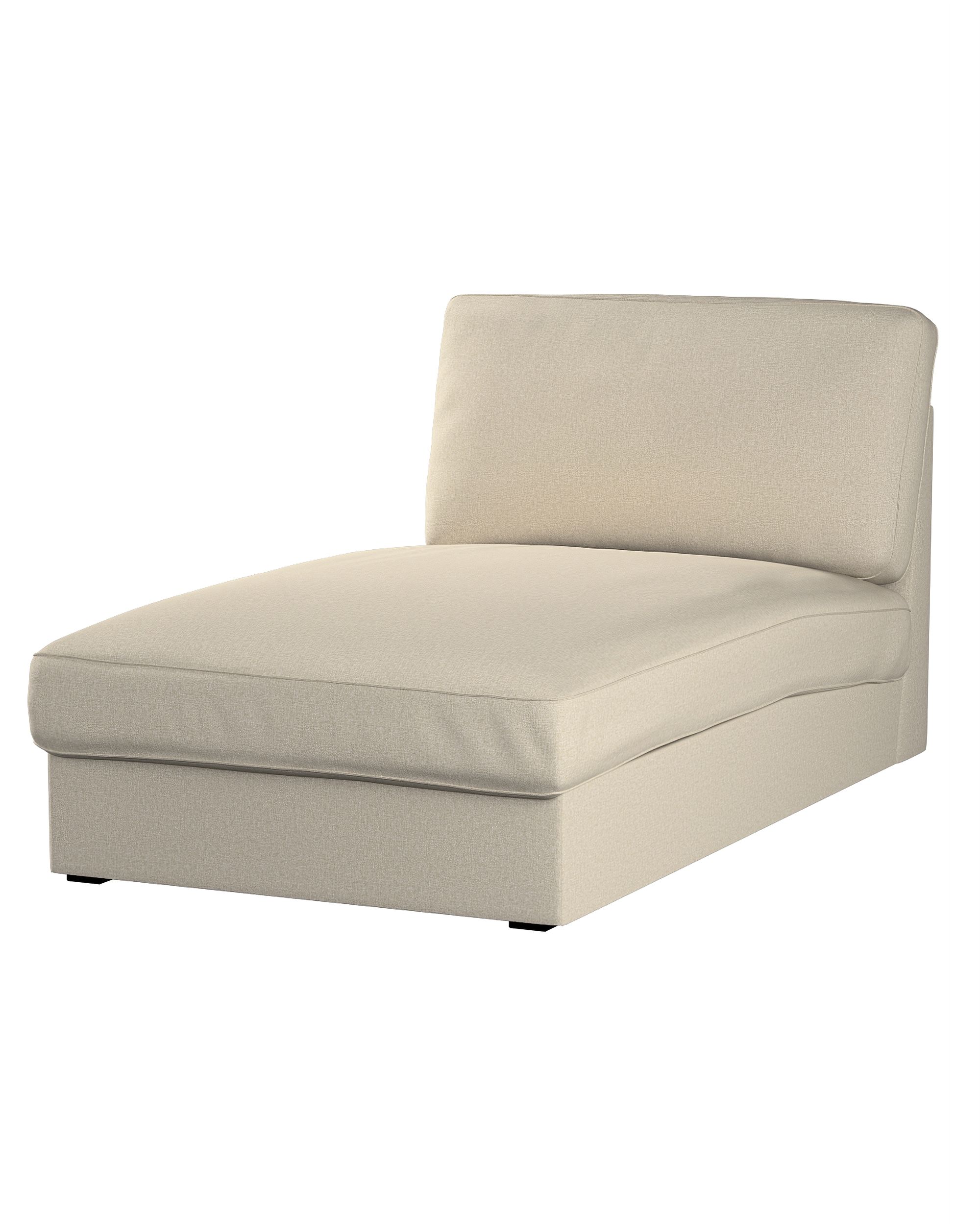Bezug für Kivik Recamiere Sofa Farbe beige Stoff strukturiert