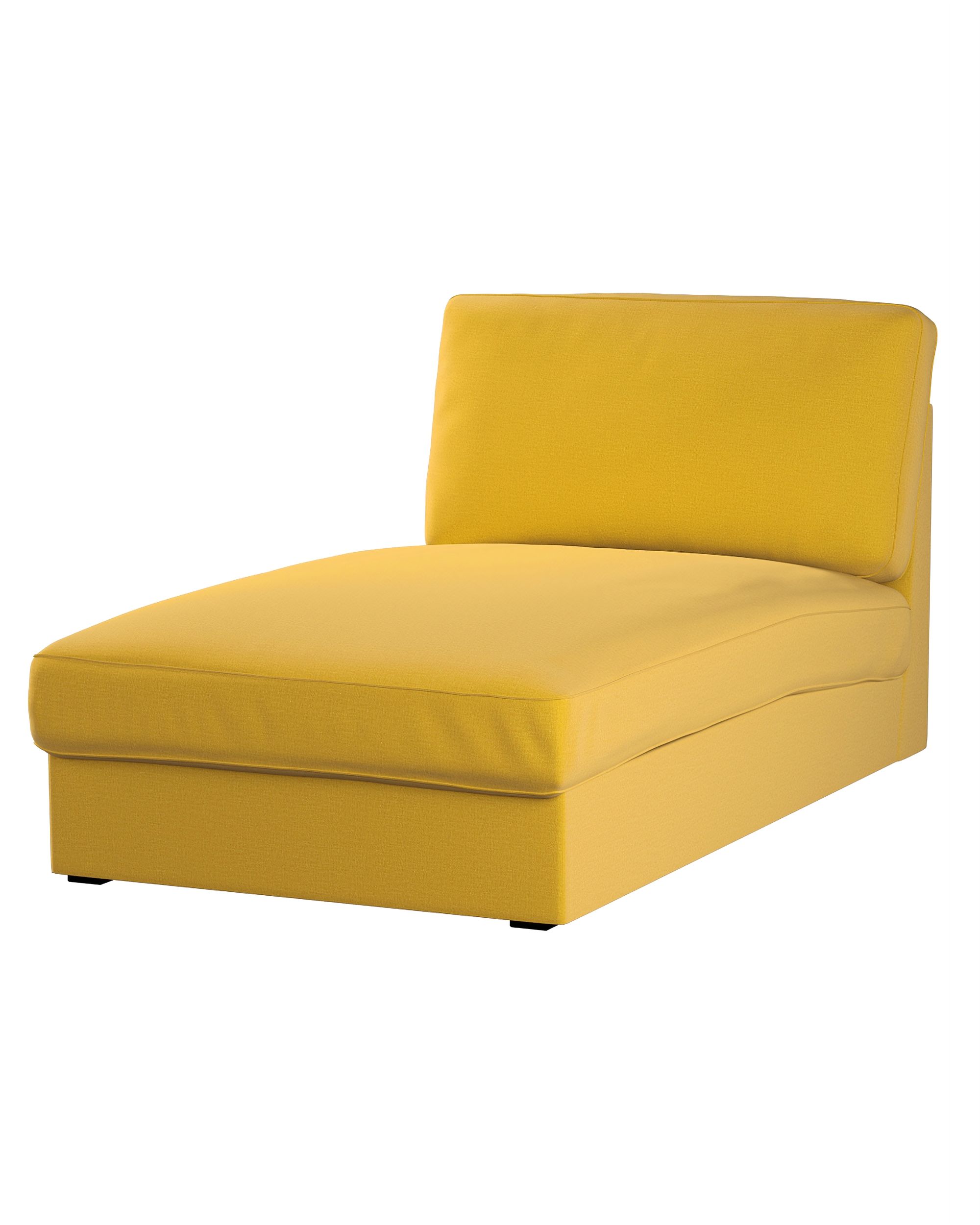 Bezug für Kivik Recamiere Sofa Farbe gelb Stoff samt