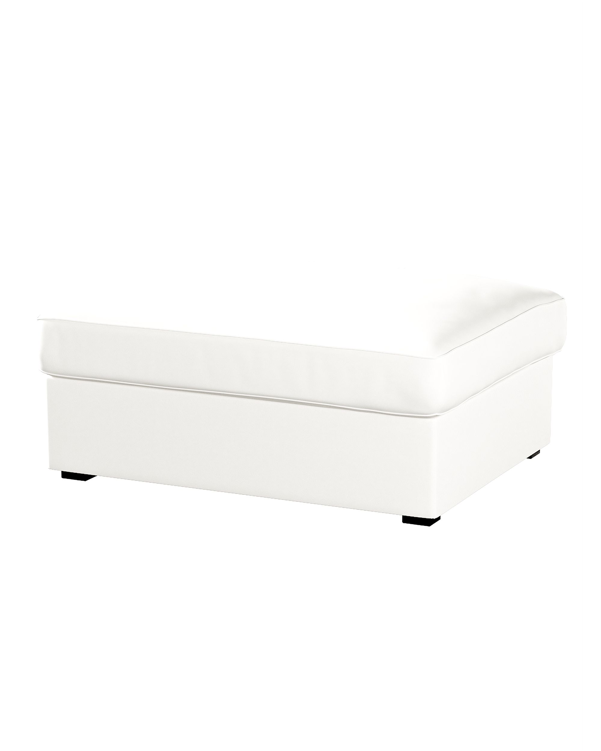 Bezug für Kivik Hocker Farbe weiß