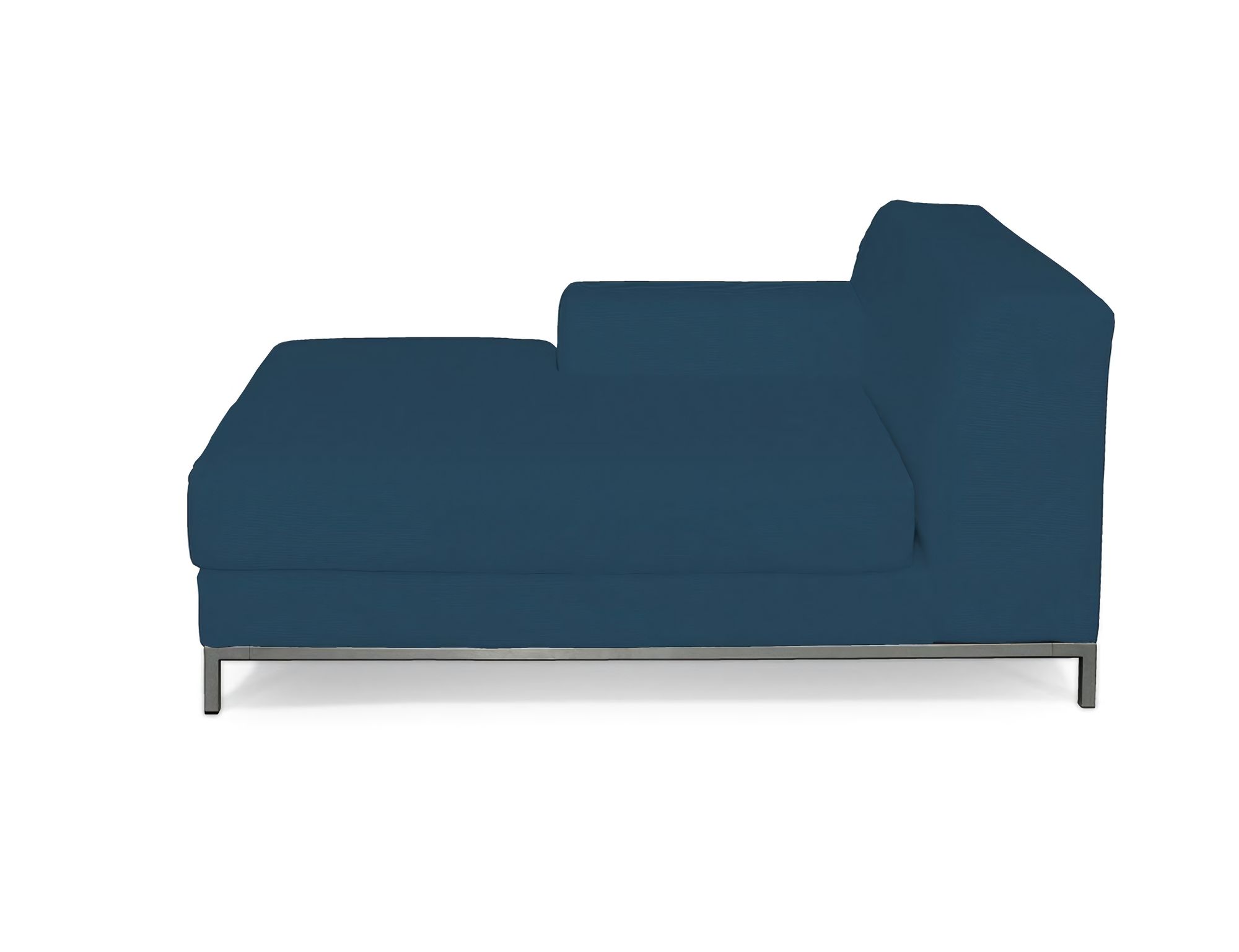 Bezug für Kramfors Sofa Recamiere links Farbe dunkelblau