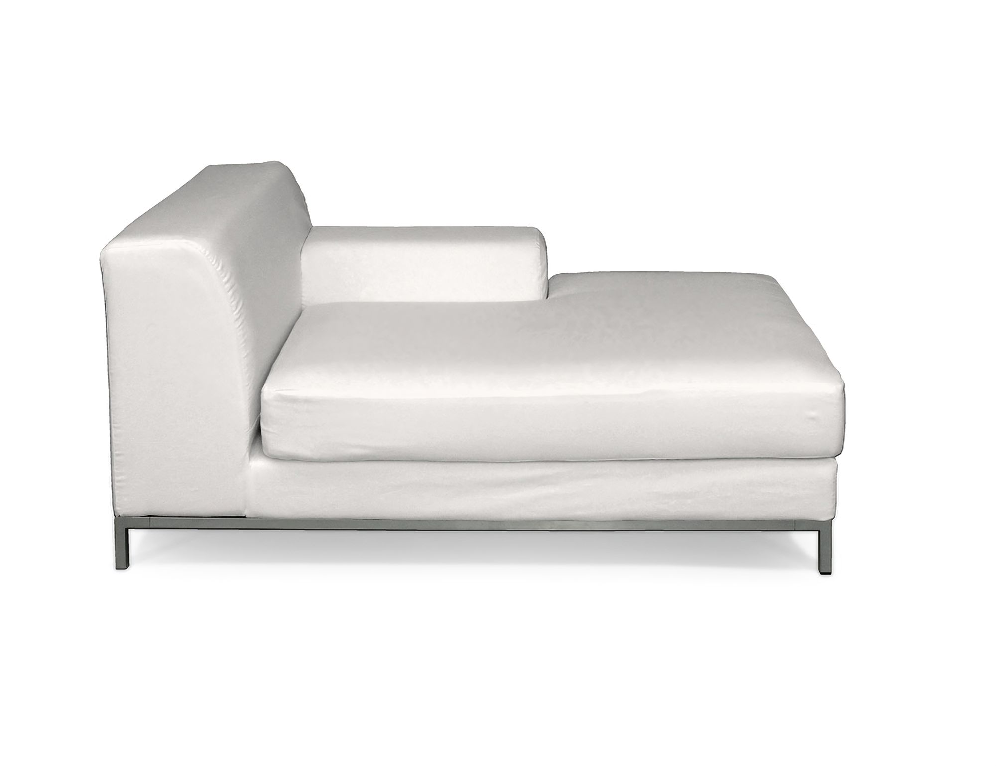 Bezug für Kramfors Sofa Recamiere rechts Farbe weiß