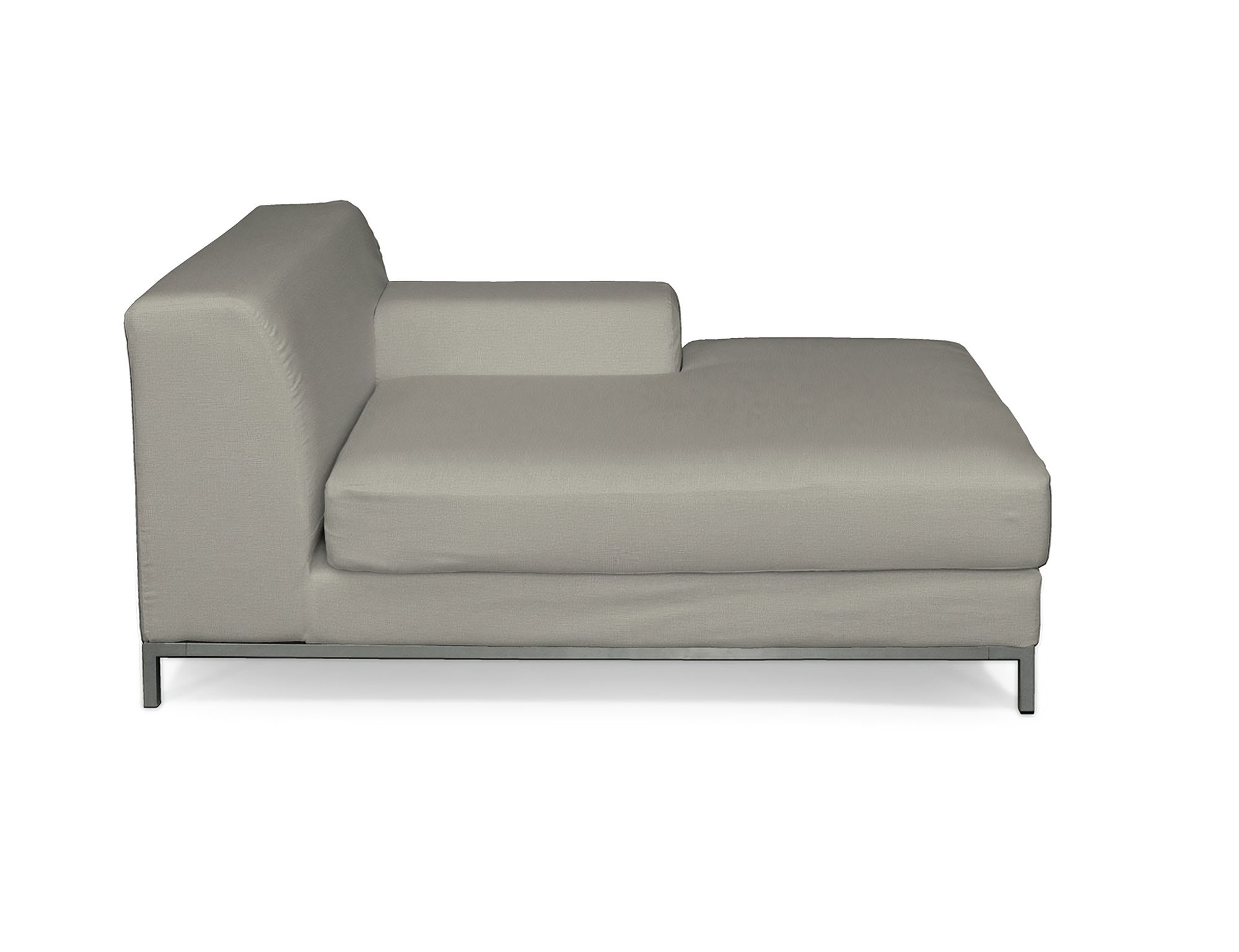 Bezug für Kramfors Sofa Recamiere rechts Farbe grün Stoff samt