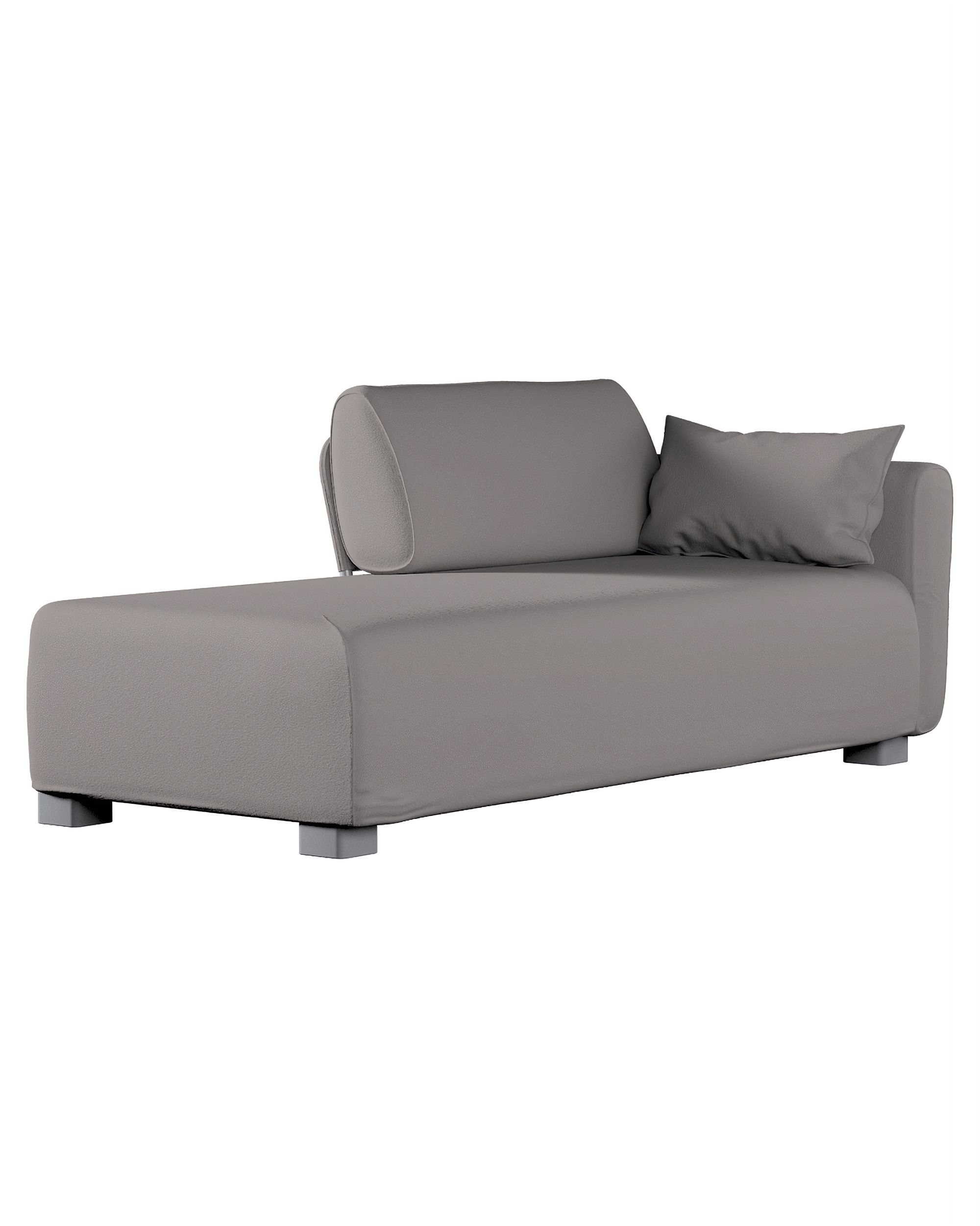 Bezug für Mysinge Recamiere Sofa Farbe beige Stoff strukturiert