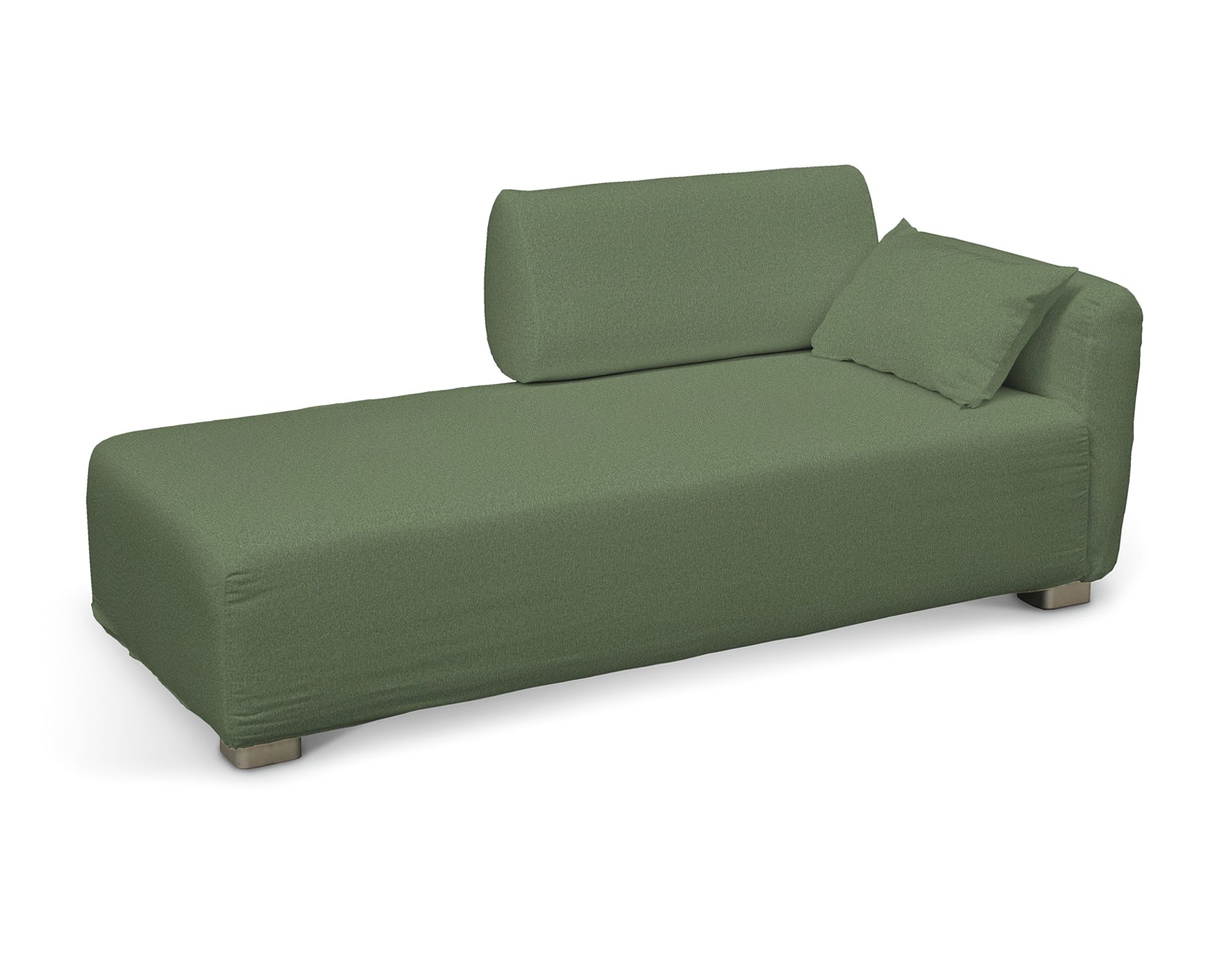 Bezug für Mysinge Recamiere Sofa Farbe grün Stoff strukturiert