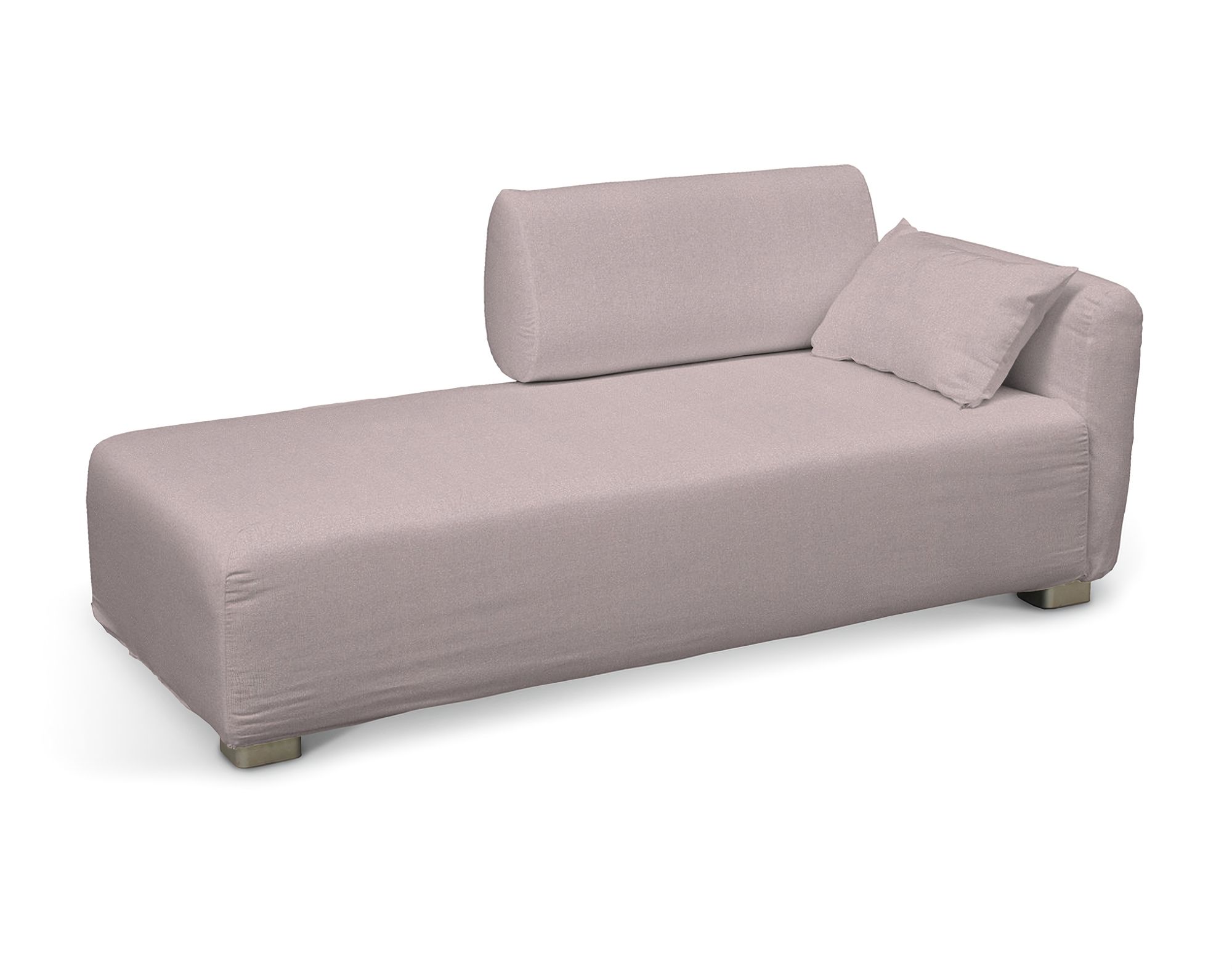 Bezug für Mysinge Recamiere Sofa Farbe rosa Stoff strukturiert