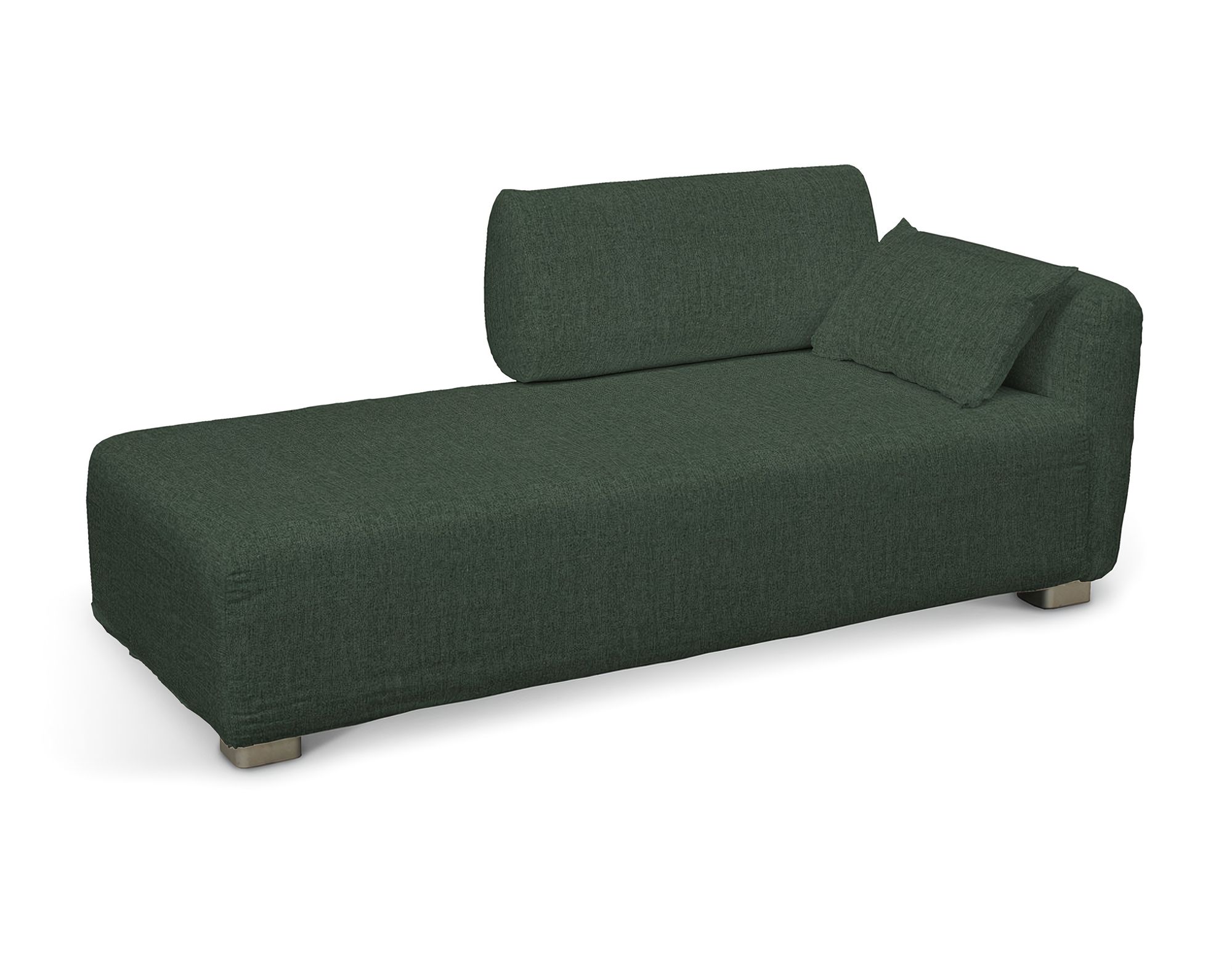 Bezug für Mysinge Recamiere Sofa Farbe grün Stoff strukturiert