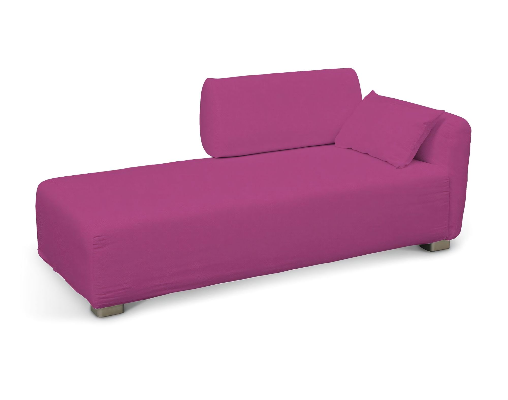 Bezug für Mysinge Recamiere Sofa Farbe rosa Stoff strukturiert