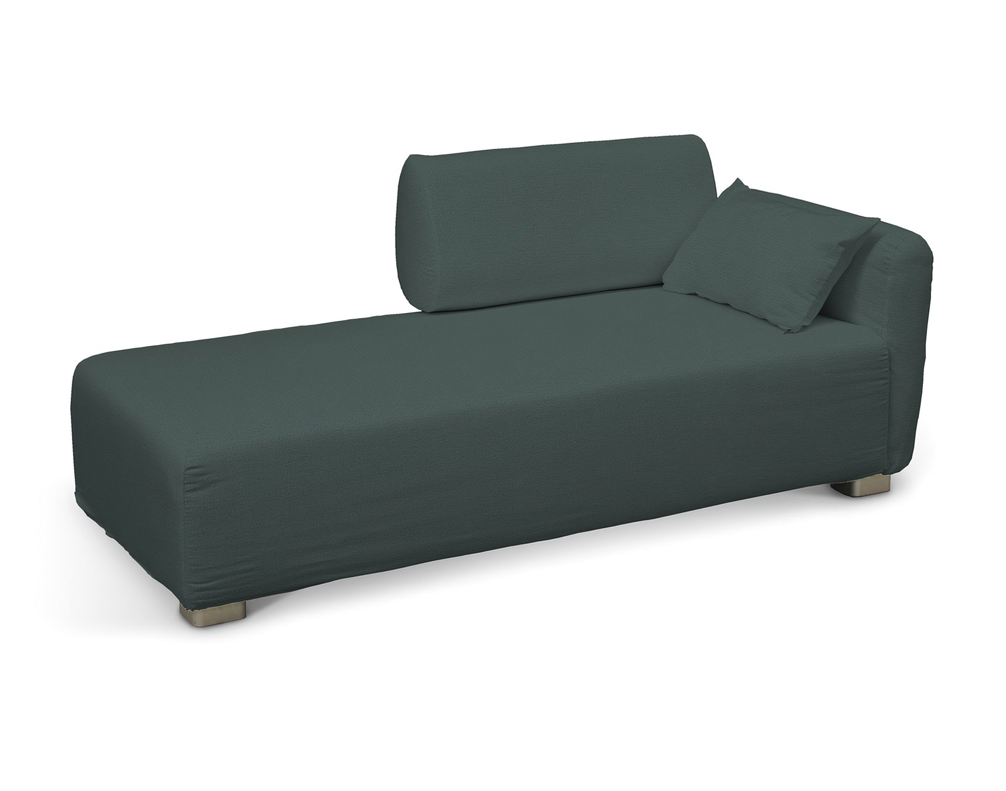 Bezug für Mysinge Recamiere Sofa Farbe grün Stoff samt