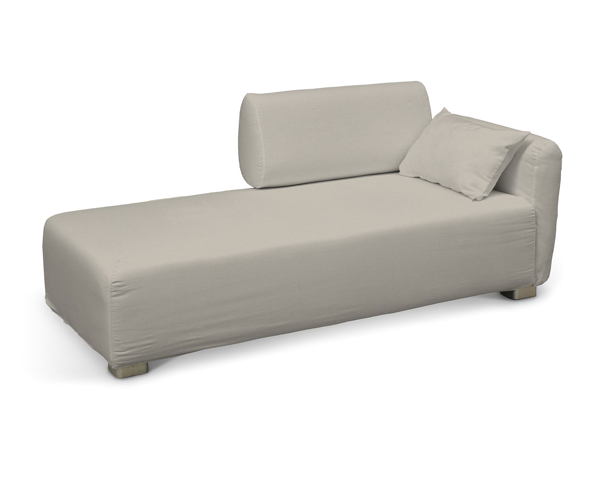Bezug für Mysinge Recamiere Sofa Farbe grau Stoff samt