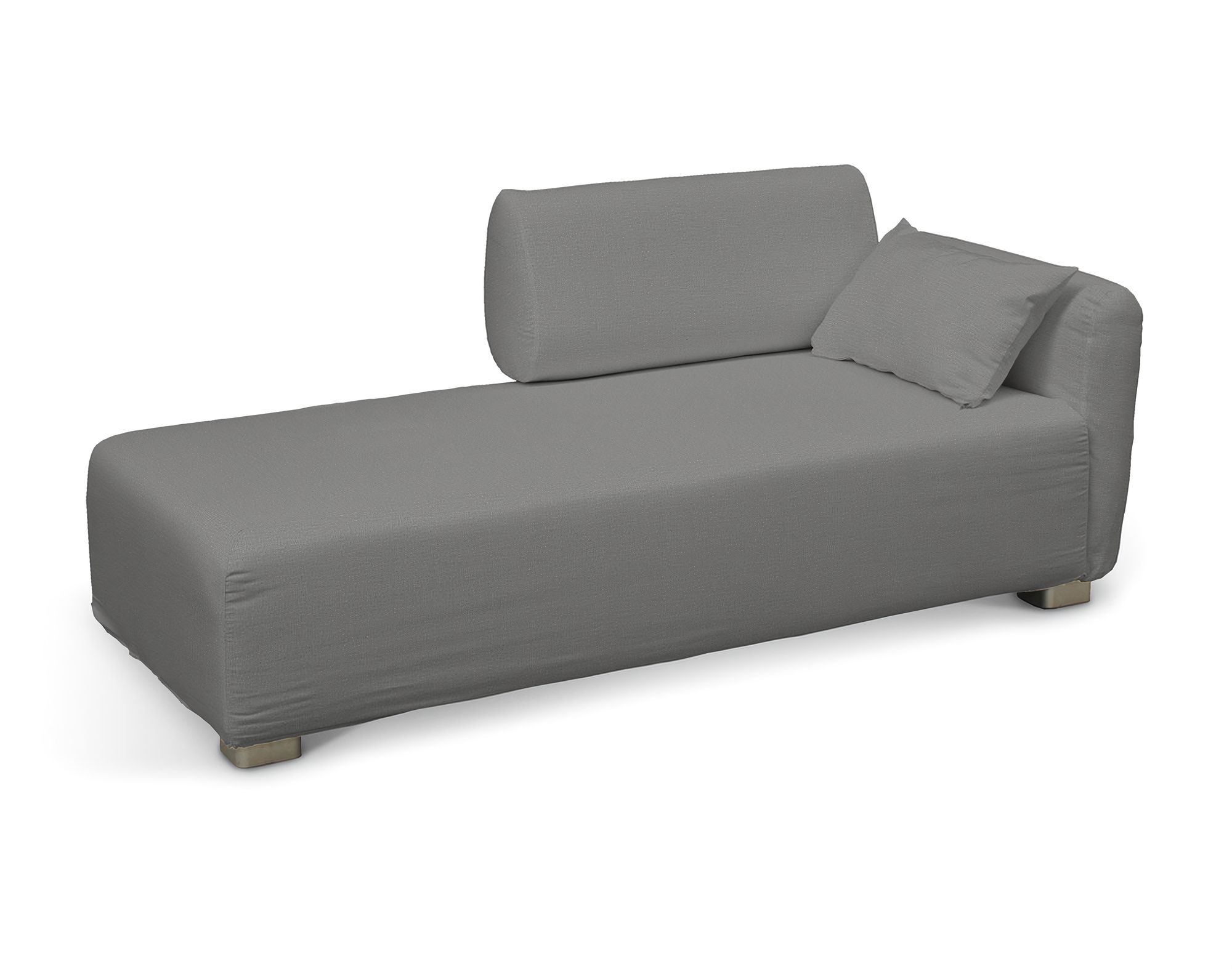 Bezug für Mysinge Recamiere Sofa Farbe grau Stoff samt