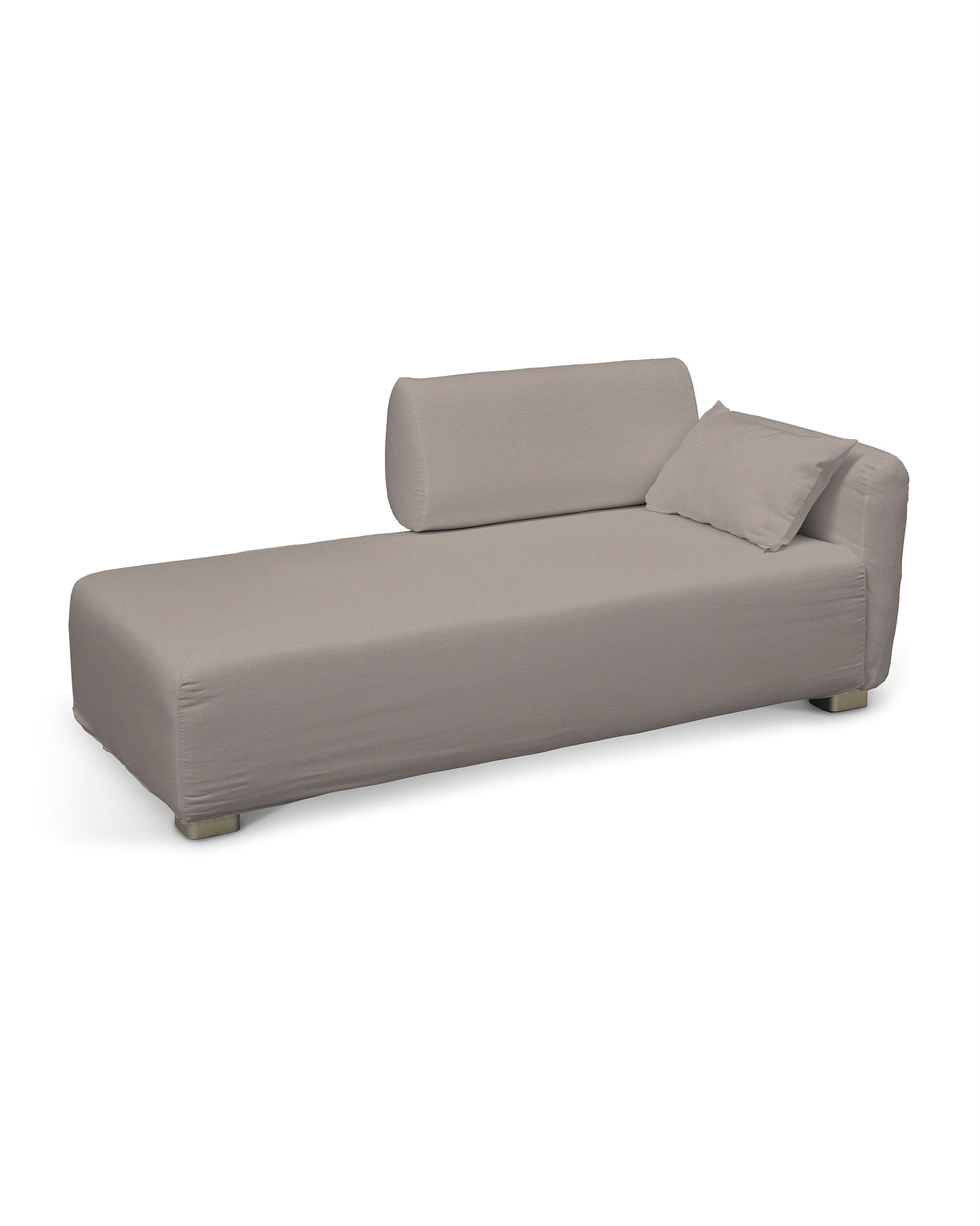 Bezug für Mysinge Recamiere Sofa Farbe beige Stoff samt