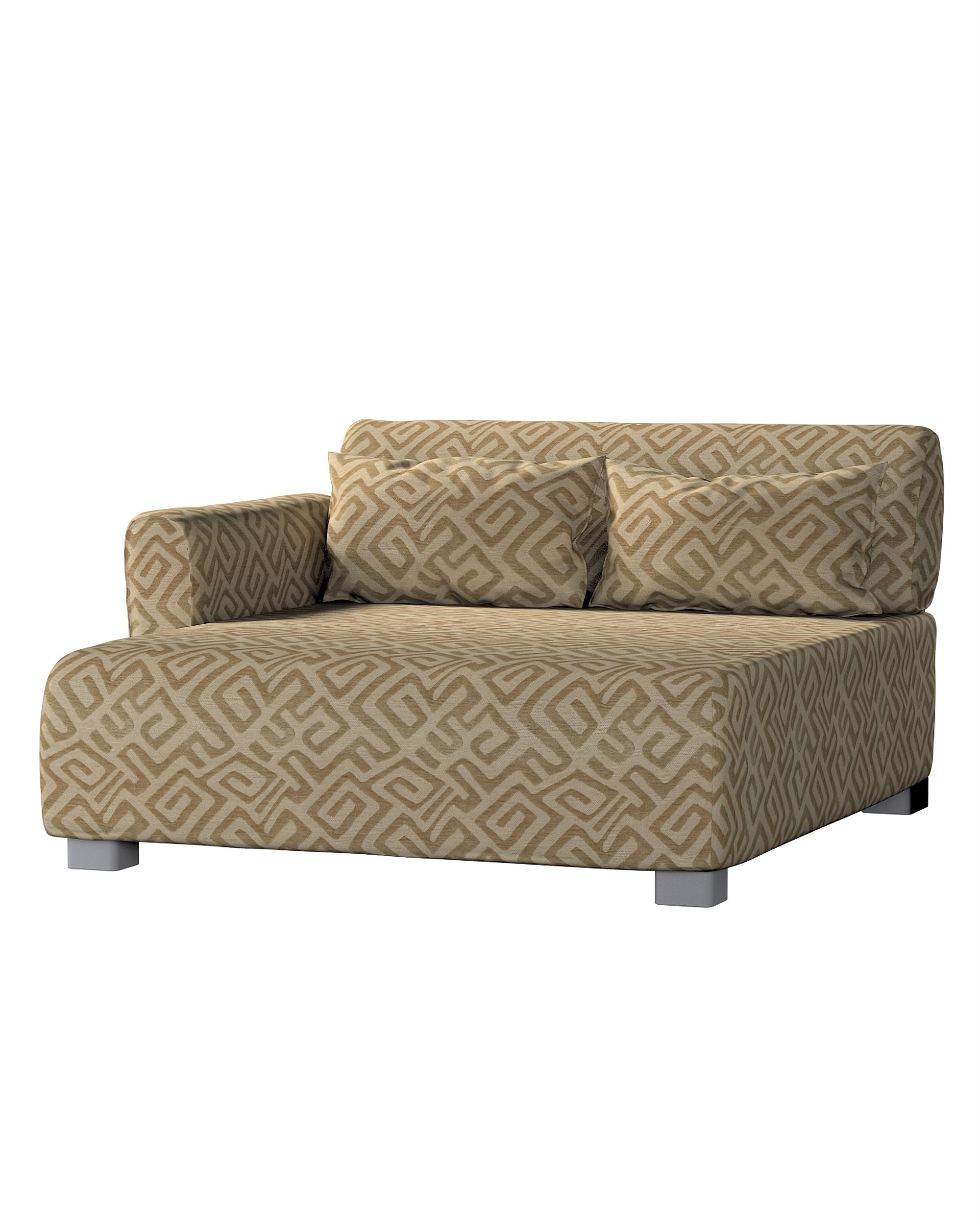 Bezug für Mysinge Sessel Farbe beige Stoff strukturiert, gemustert