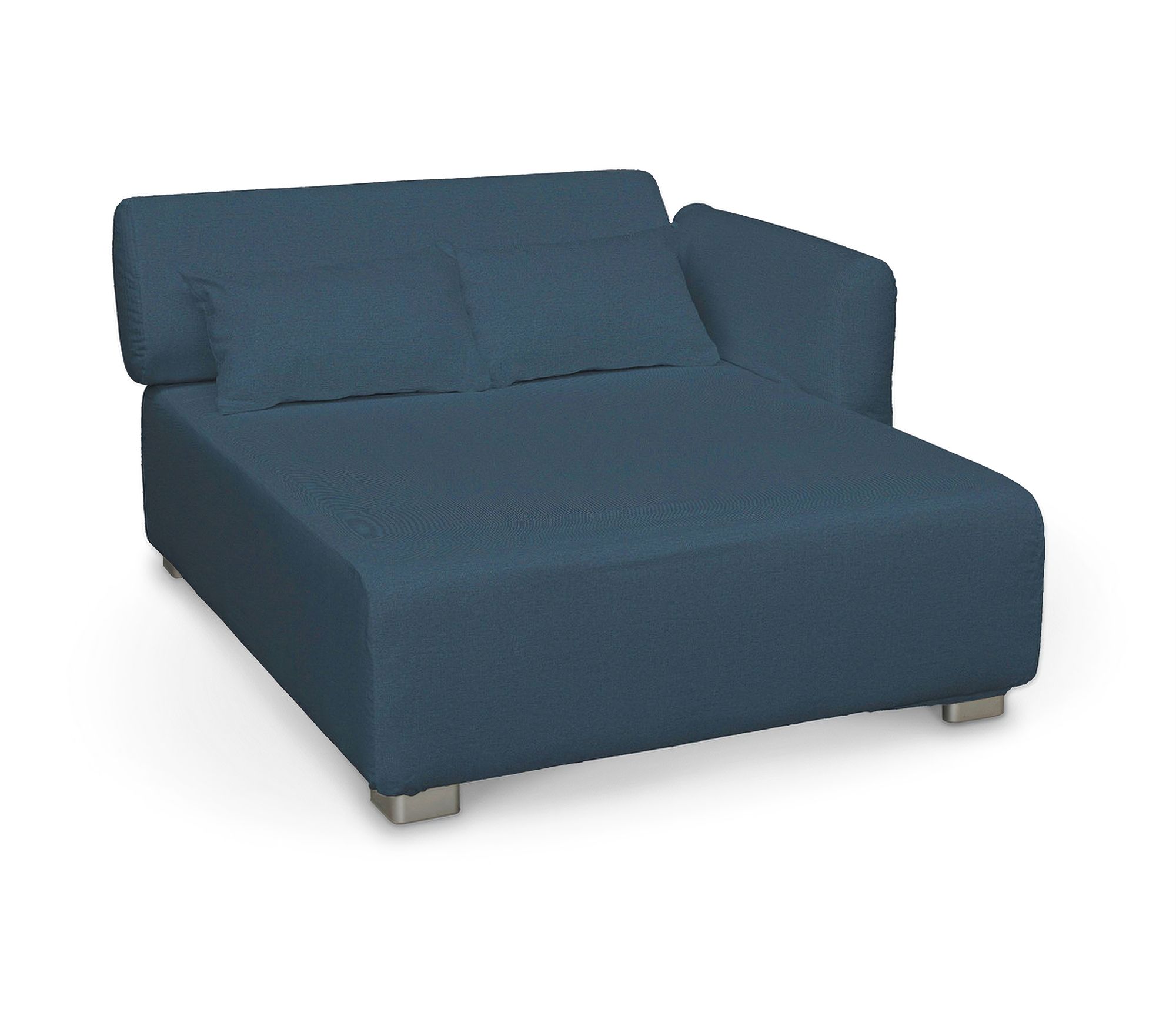 Bezug für Mysinge Sessel Farbe blau Stoff strukturiert