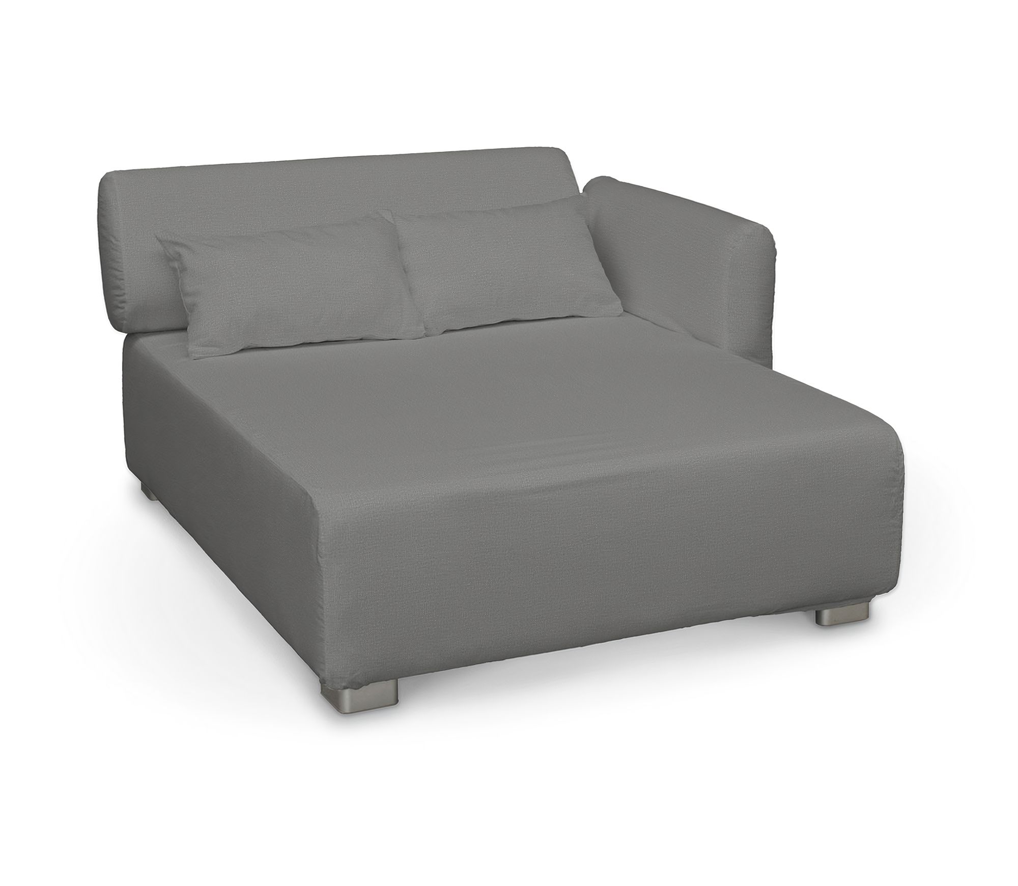 Bezug für Mysinge Sessel Farbe grau Stoff samt