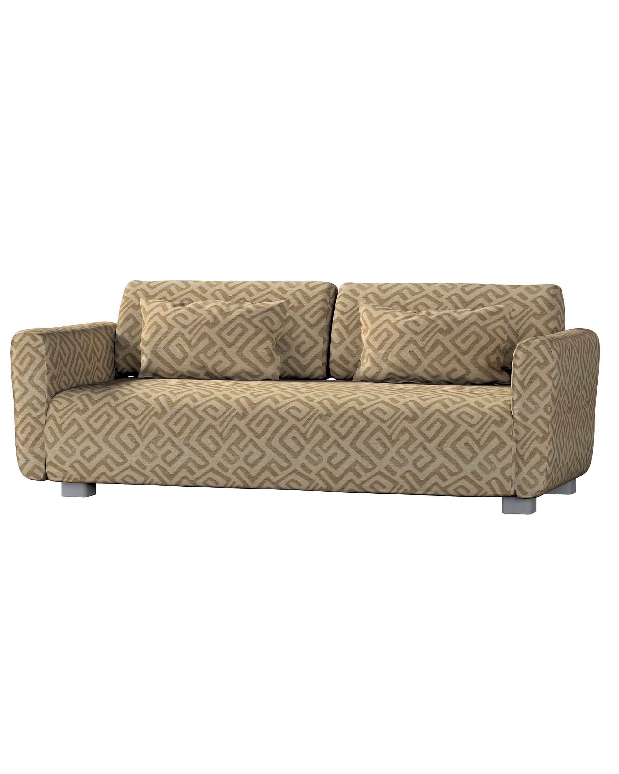 Bezug für Mysinge 2-Sitzer Sofa Farbe beige Stoff strukturiert, gemustert