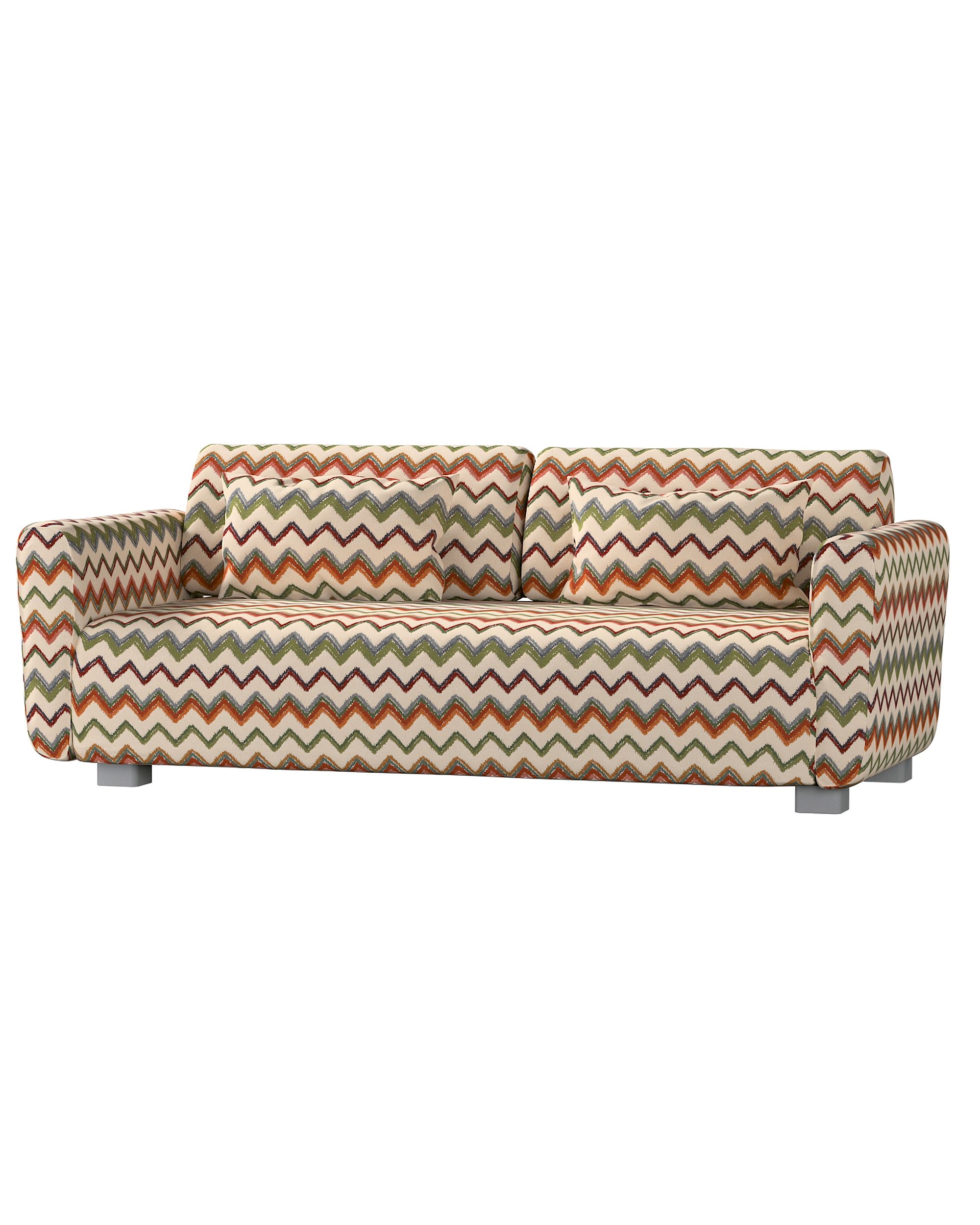 Bezug für Mysinge 2-Sitzer Sofa Farbe bunt Stoff strukturiert, gemustert
