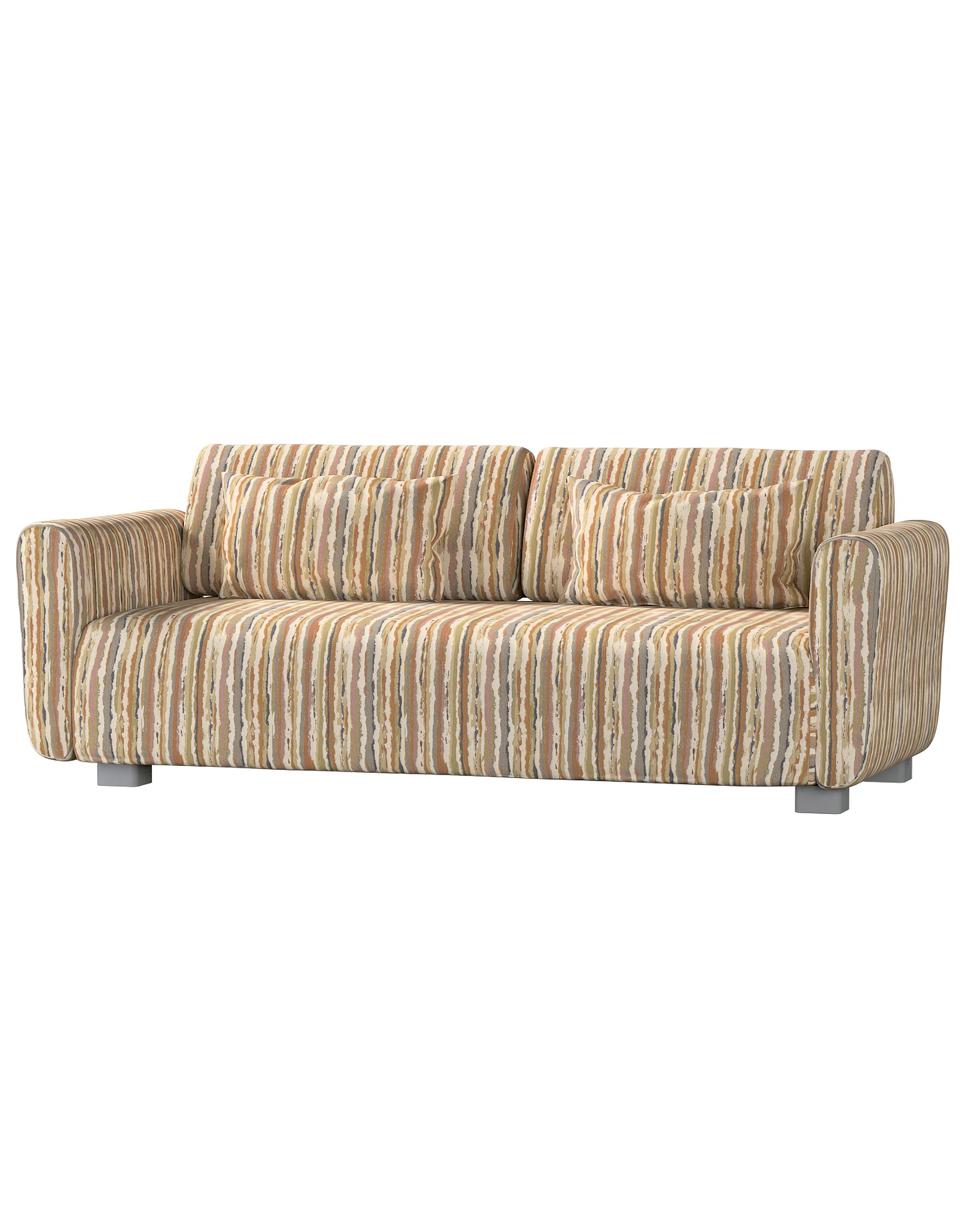 Bezug für Mysinge 2-Sitzer Sofa Farbe beige Stoff strukturiert, gemustert