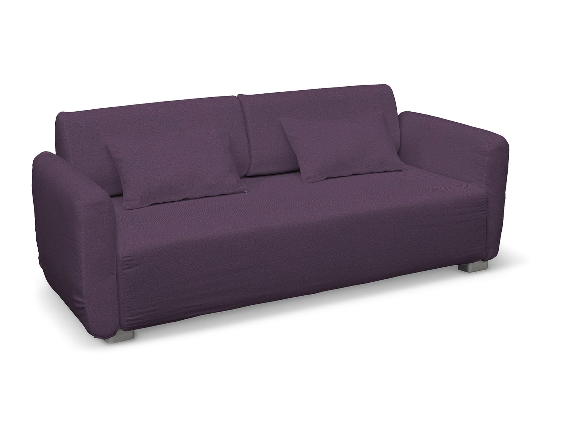 Bezug für Mysinge 2-Sitzer Sofa Farbe violett Stoff strukturiert