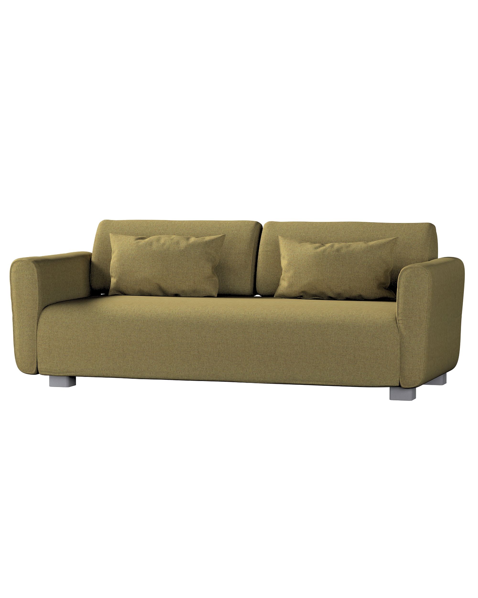 Bezug für Mysinge 2-Sitzer Sofa Farbe grün Stoff strukturiert