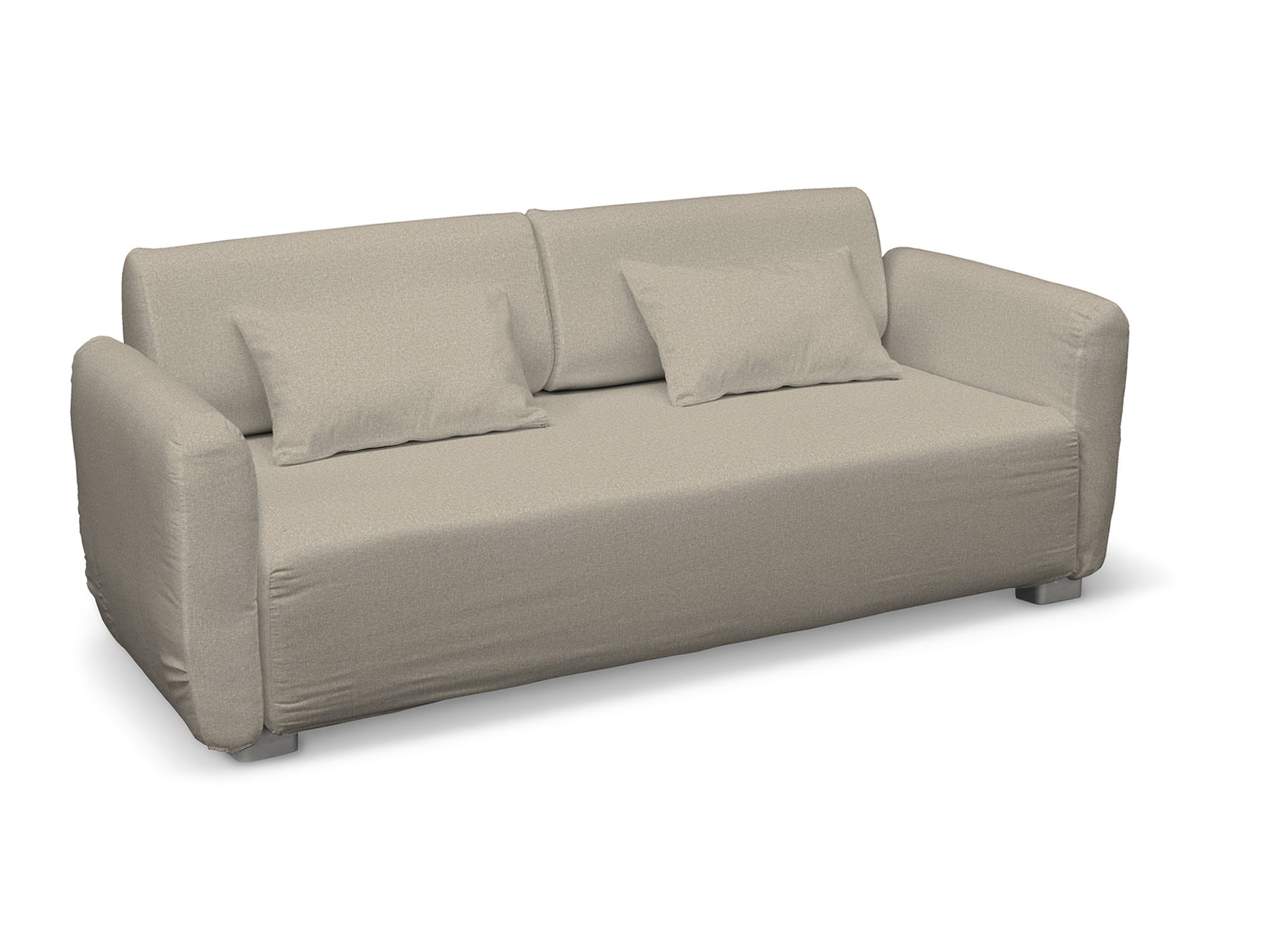 Bezug für Mysinge 2-Sitzer Sofa Farbe beige Stoff strukturiert