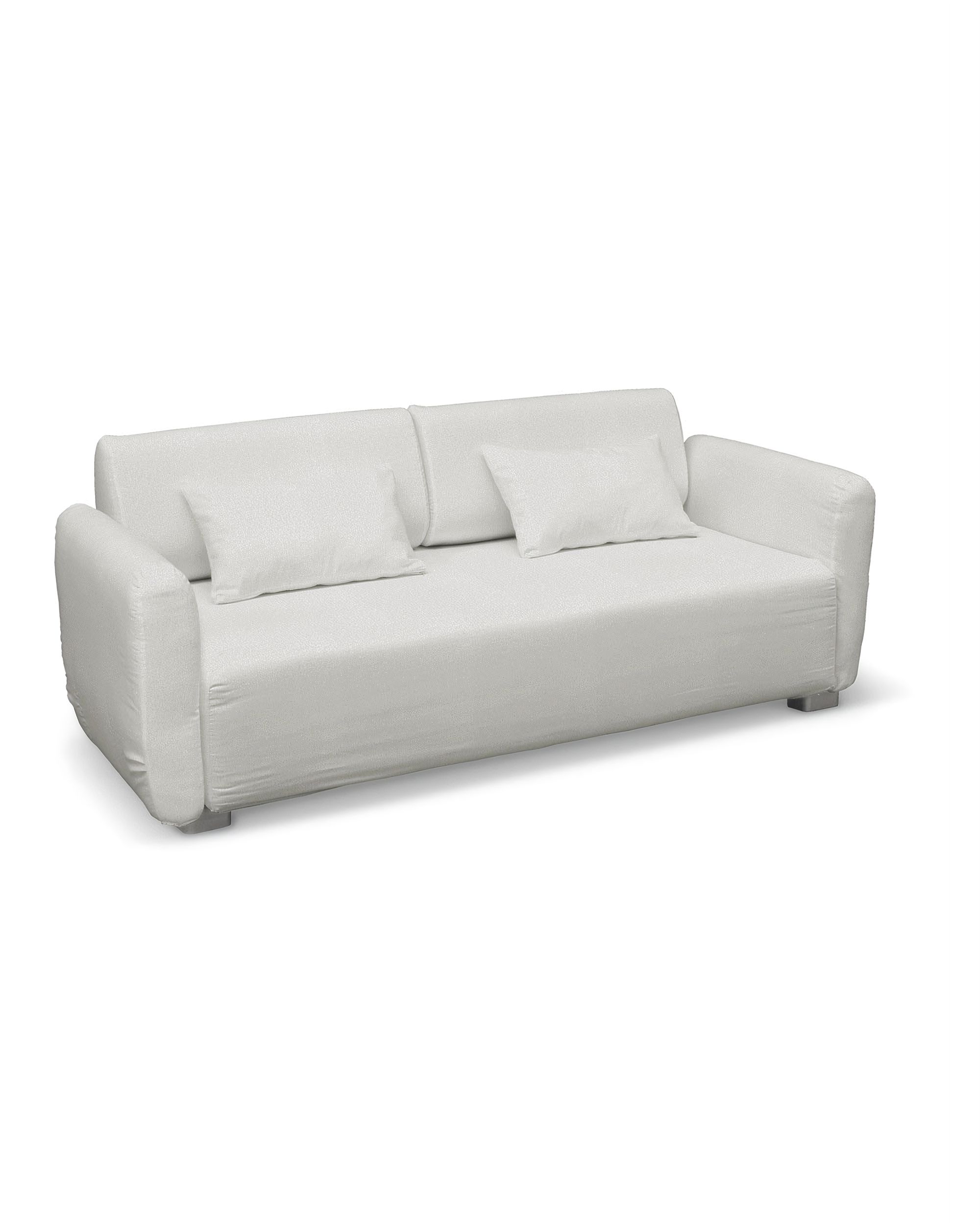 Bezug für Mysinge 2-Sitzer Sofa Farbe creme Stoff strukturiert
