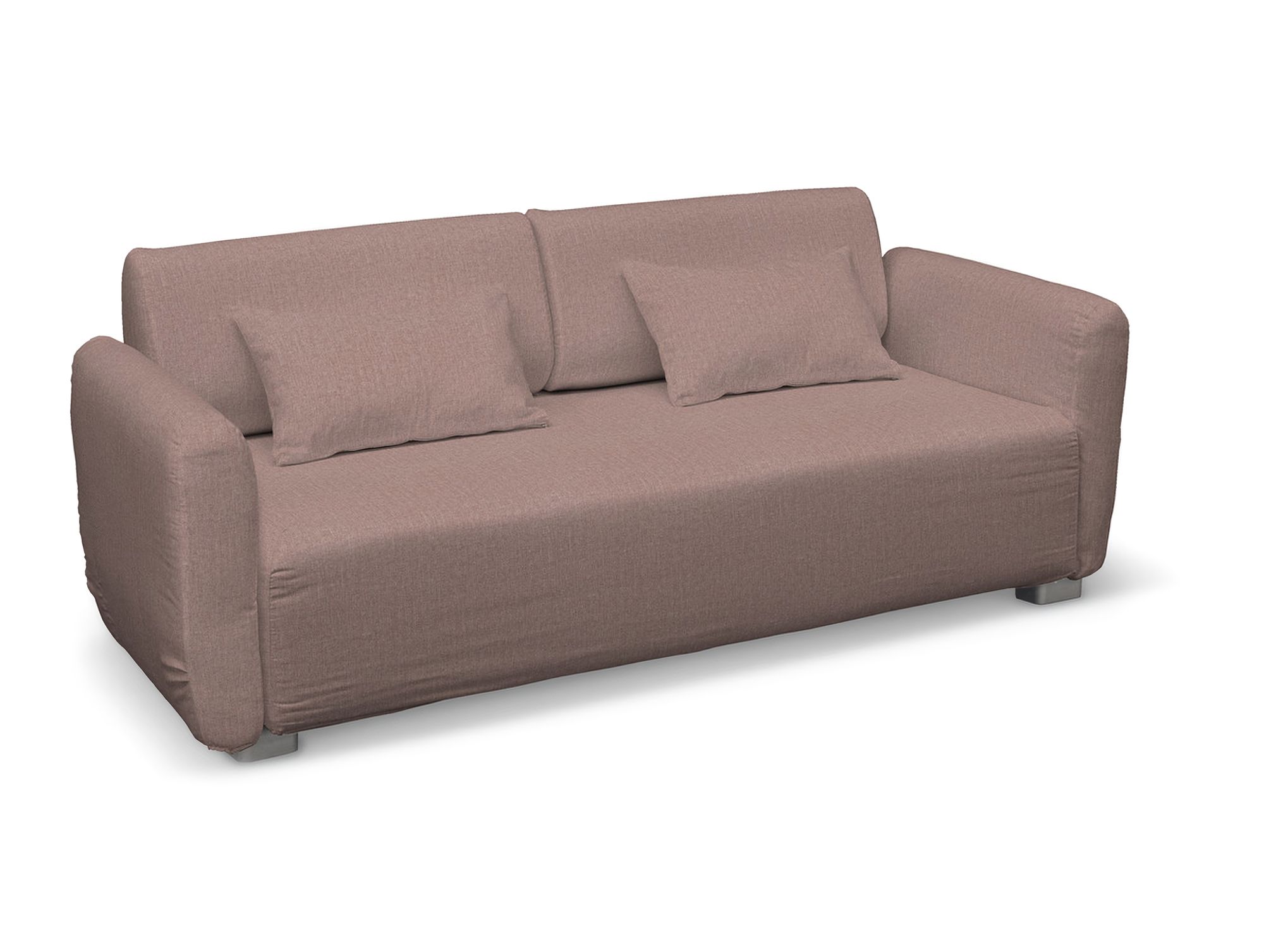 Bezug für Mysinge 2-Sitzer Sofa Farbe rosa Stoff strukturiert