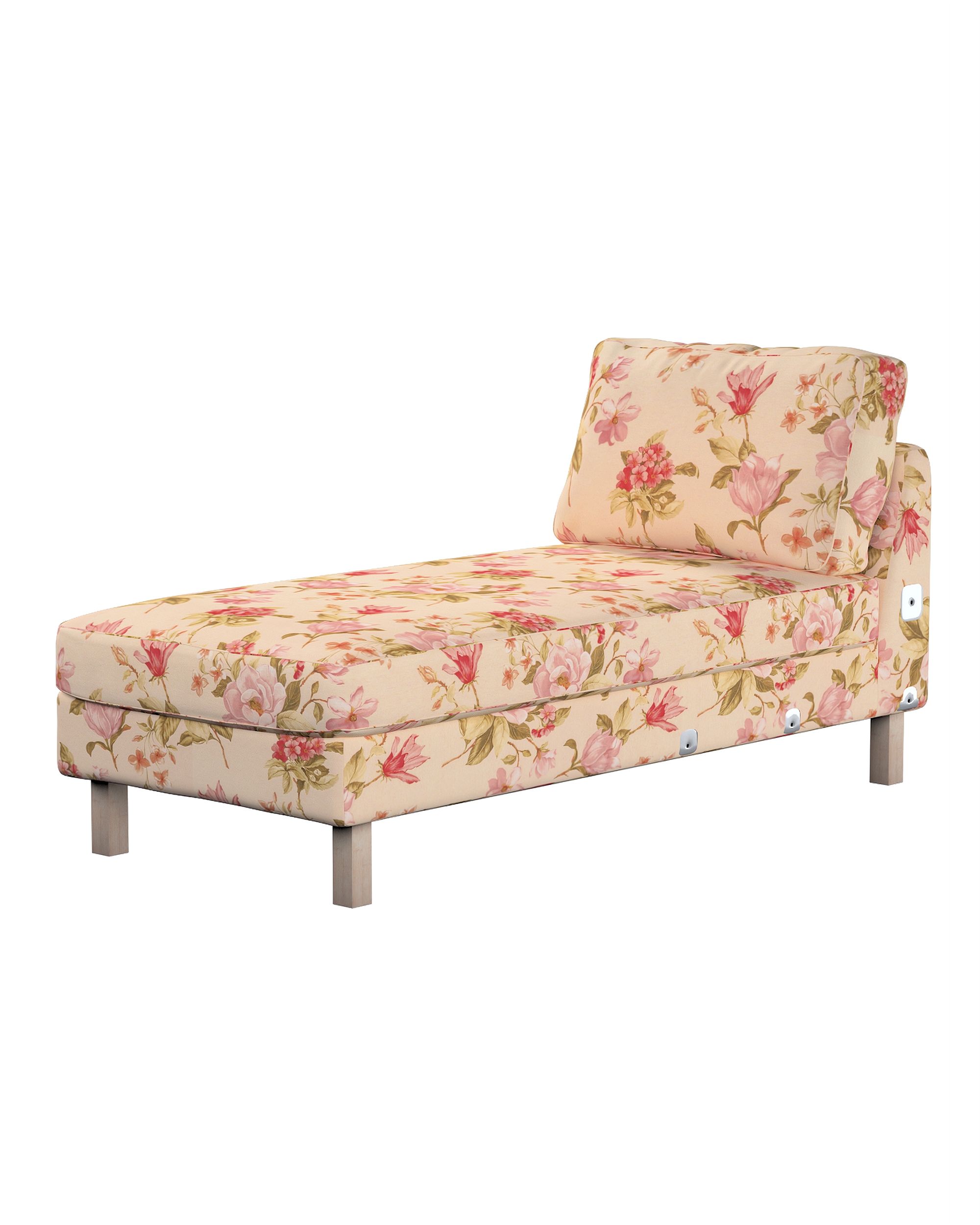 Bezug für Karlstad Recamiere Zustellsofa, kurz Farbe bunt Stoff gemustert
