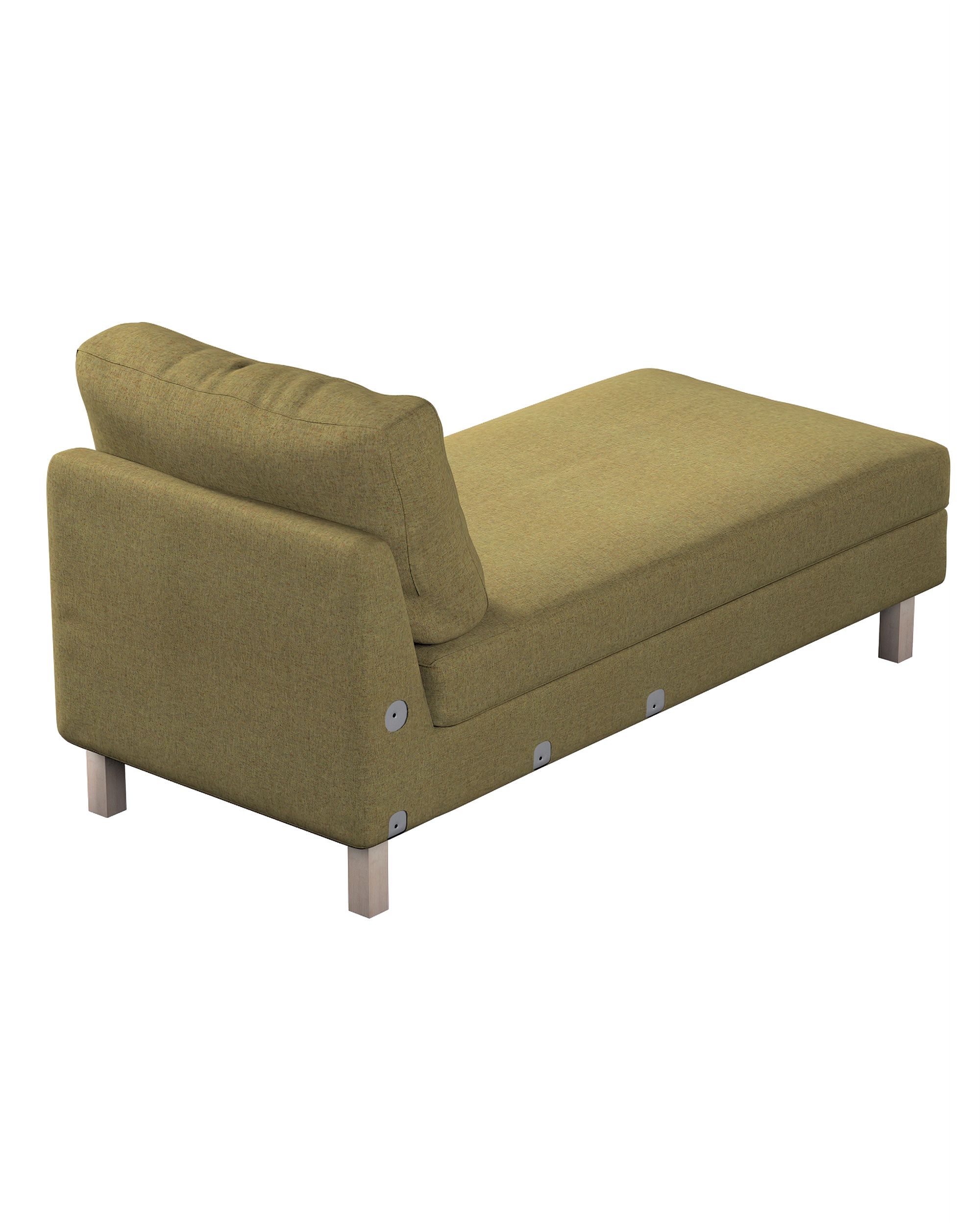 Bezug für Karlstad Recamiere Zustellsofa, kurz Farbe grün Stoff strukturiert (hover)