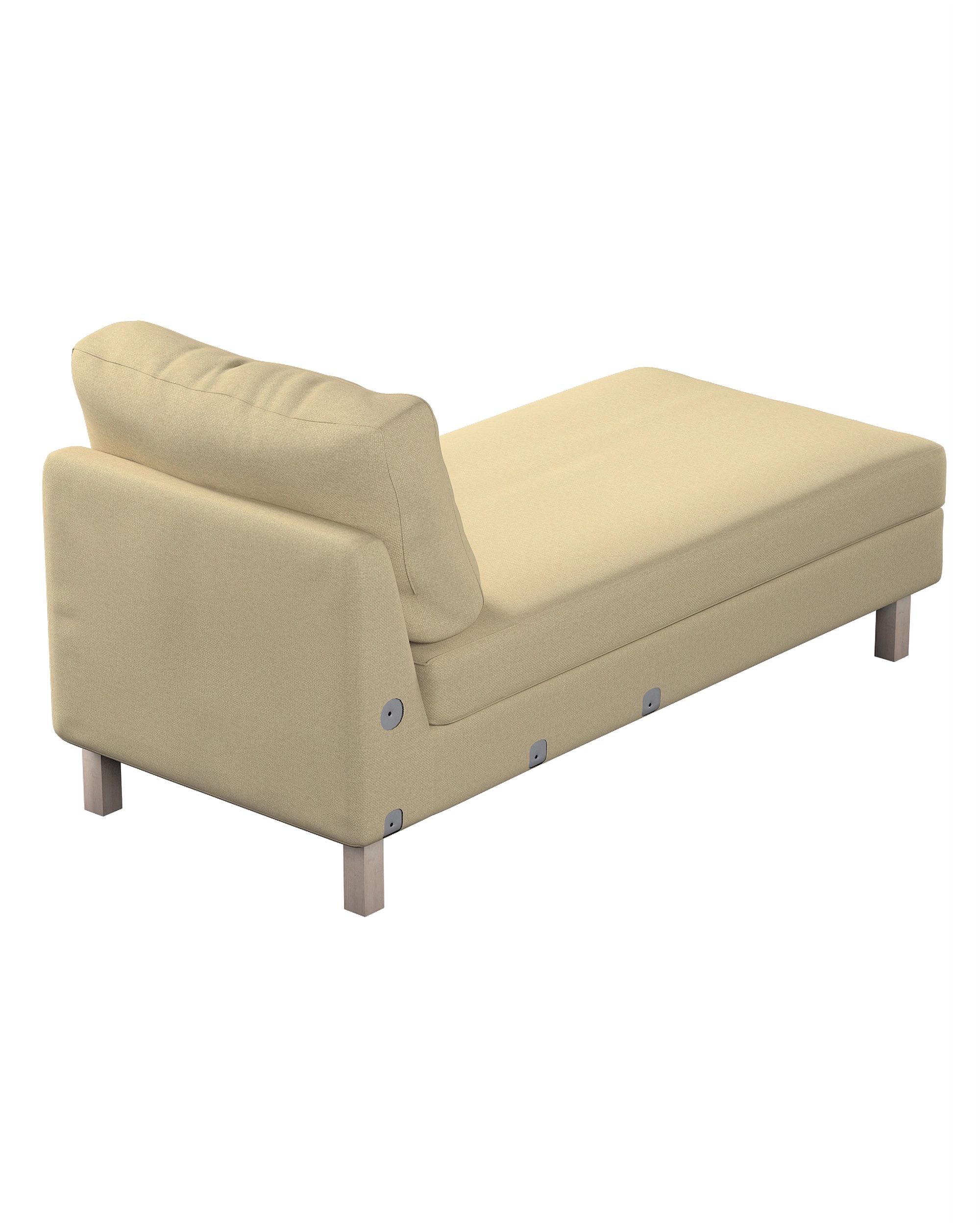 Bezug für Karlstad Recamiere Zustellsofa, kurz Farbe grün Stoff strukturiert (hover)