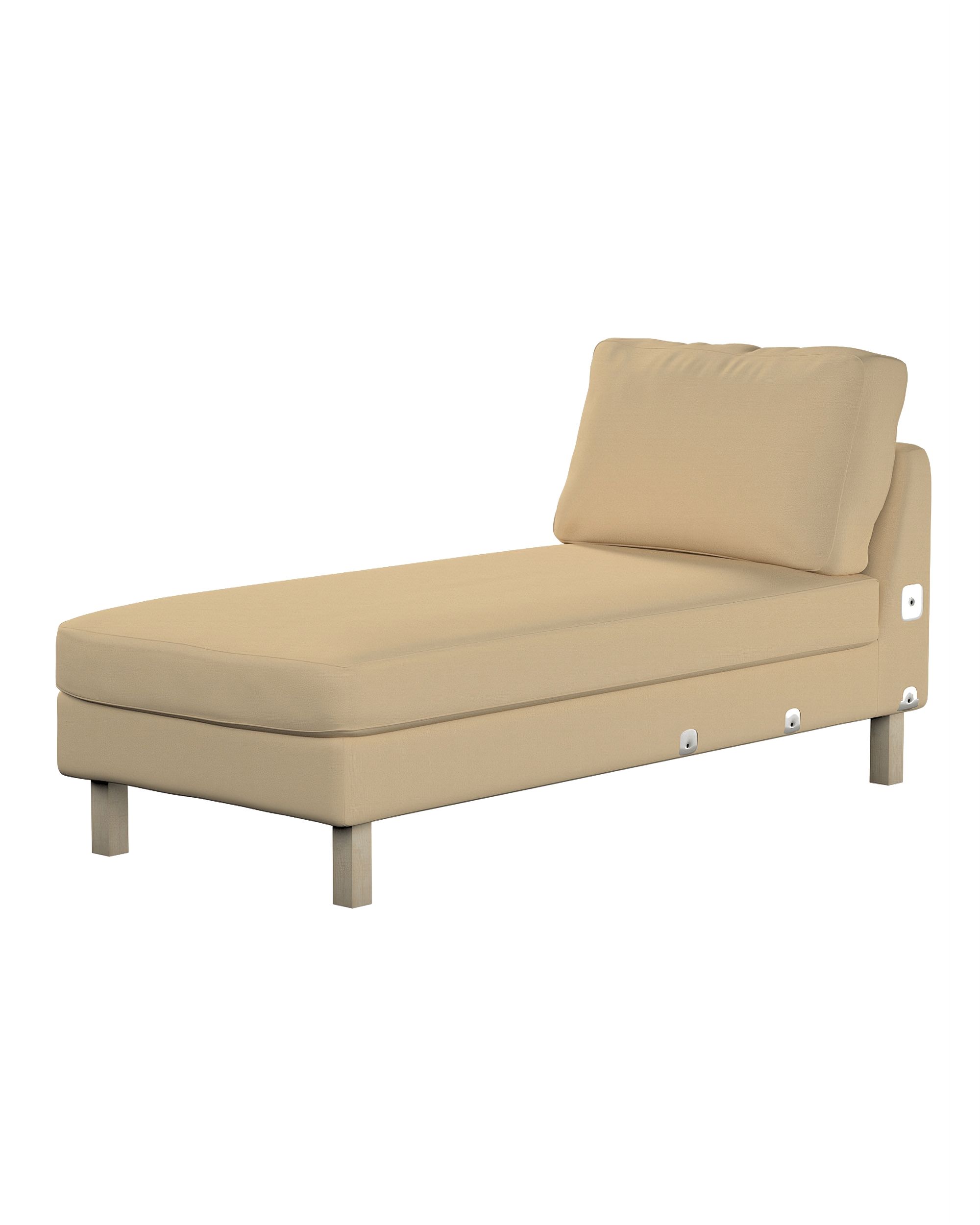 Bezug für Karlstad Recamiere Zustellsofa, kurz Farbe beige