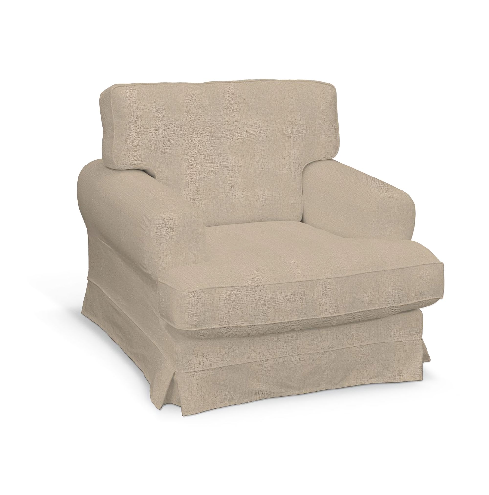 Bezug für Ekeskog Sessel Farbe beige Stoff strukturiert
