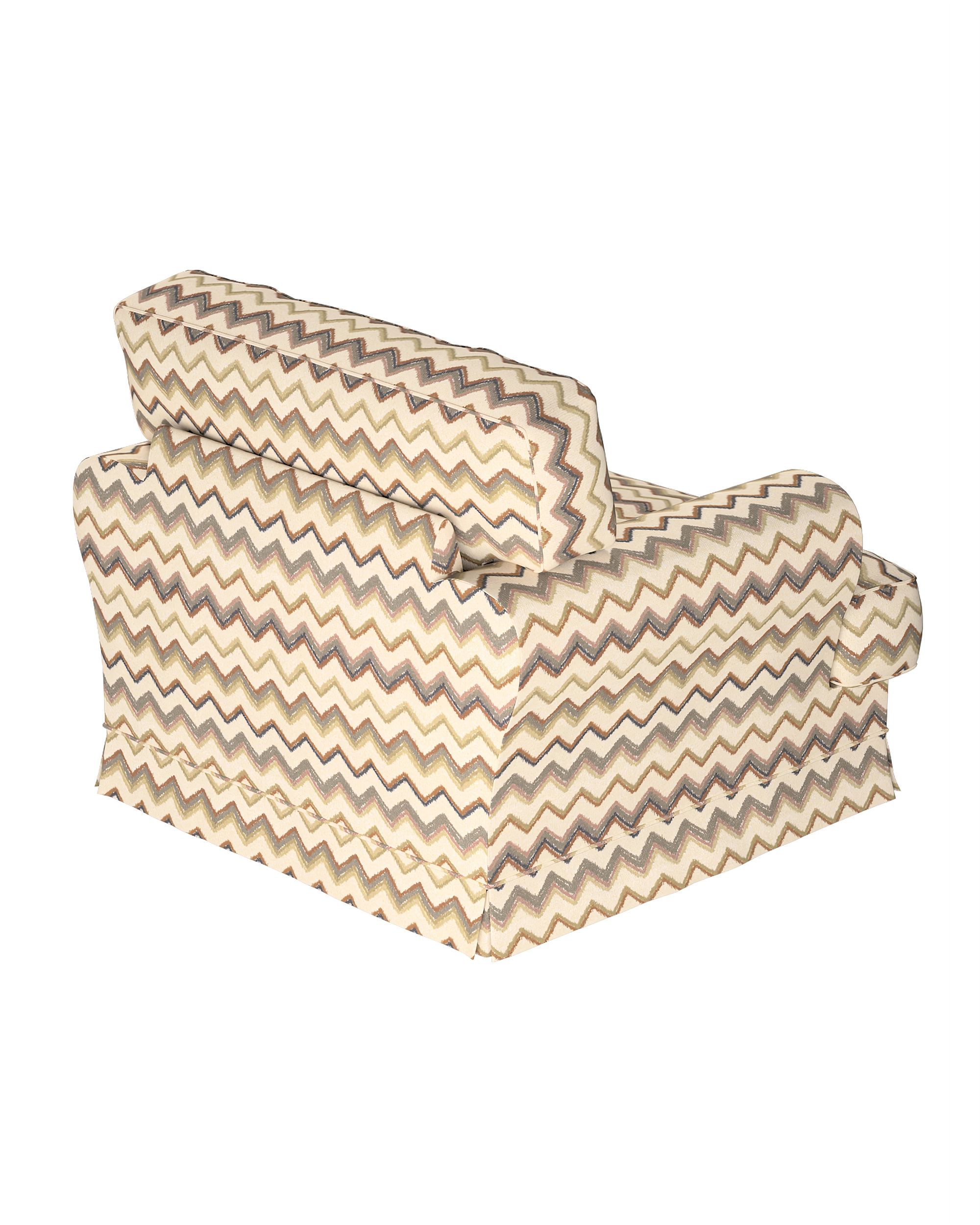 Bezug für Ekeskog Sessel Farbe beige Stoff strukturiert, gemustert (hover)