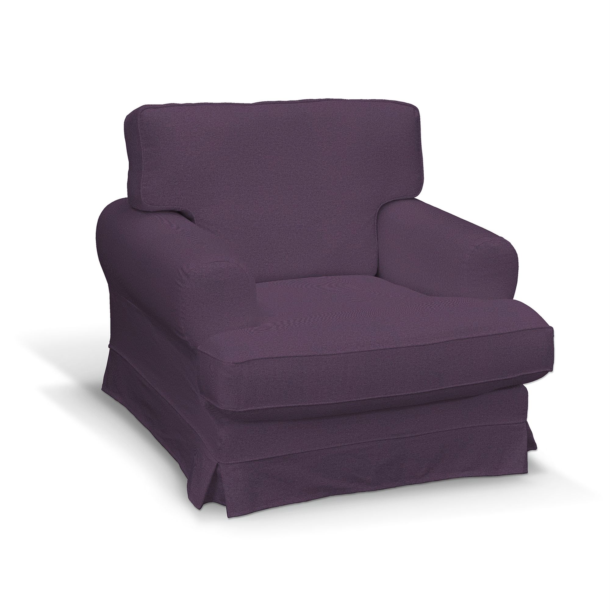 Bezug für Ekeskog Sessel Farbe violett Stoff strukturiert