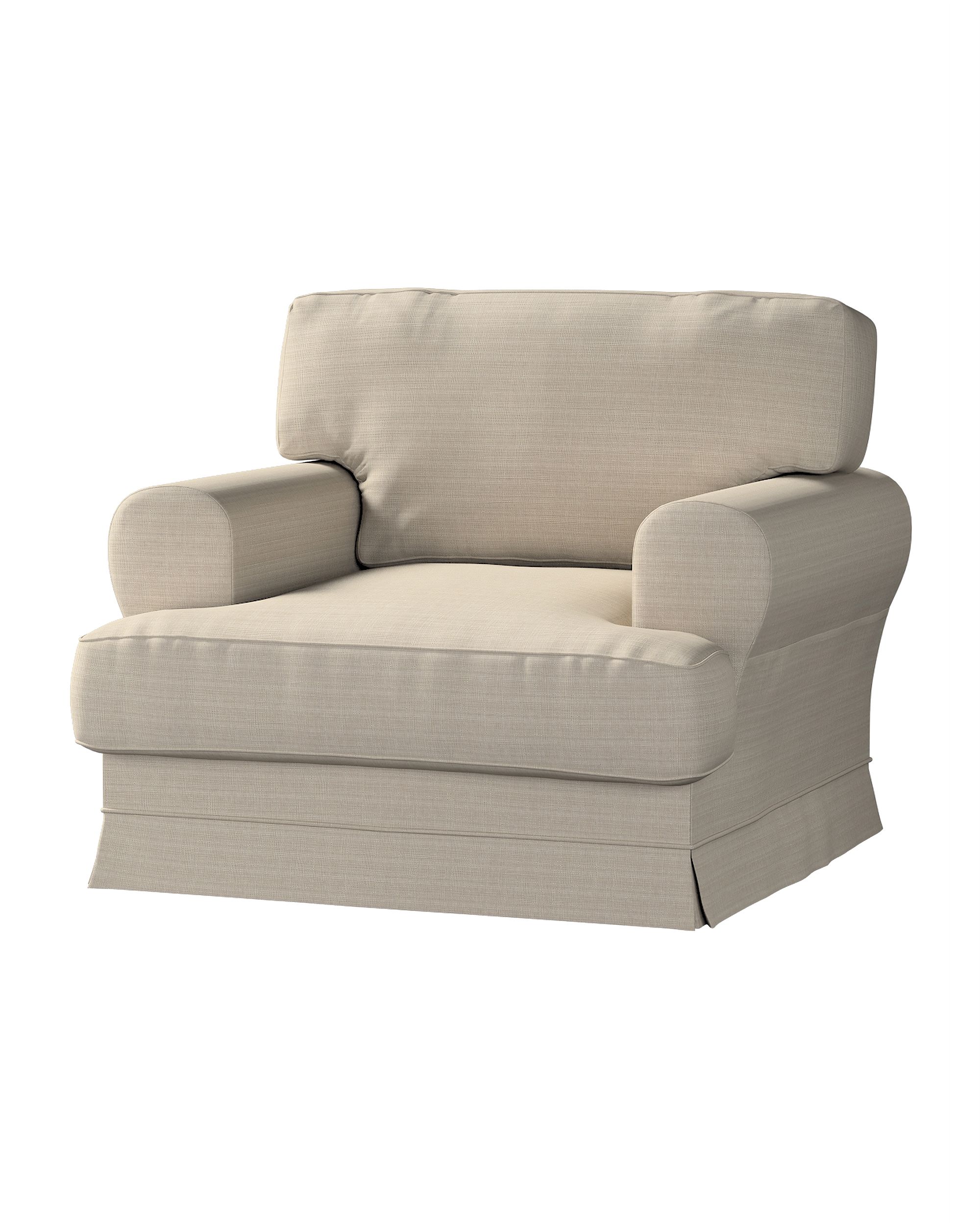 Bezug für Ekeskog Sessel Farbe beige Stoff strukturiert
