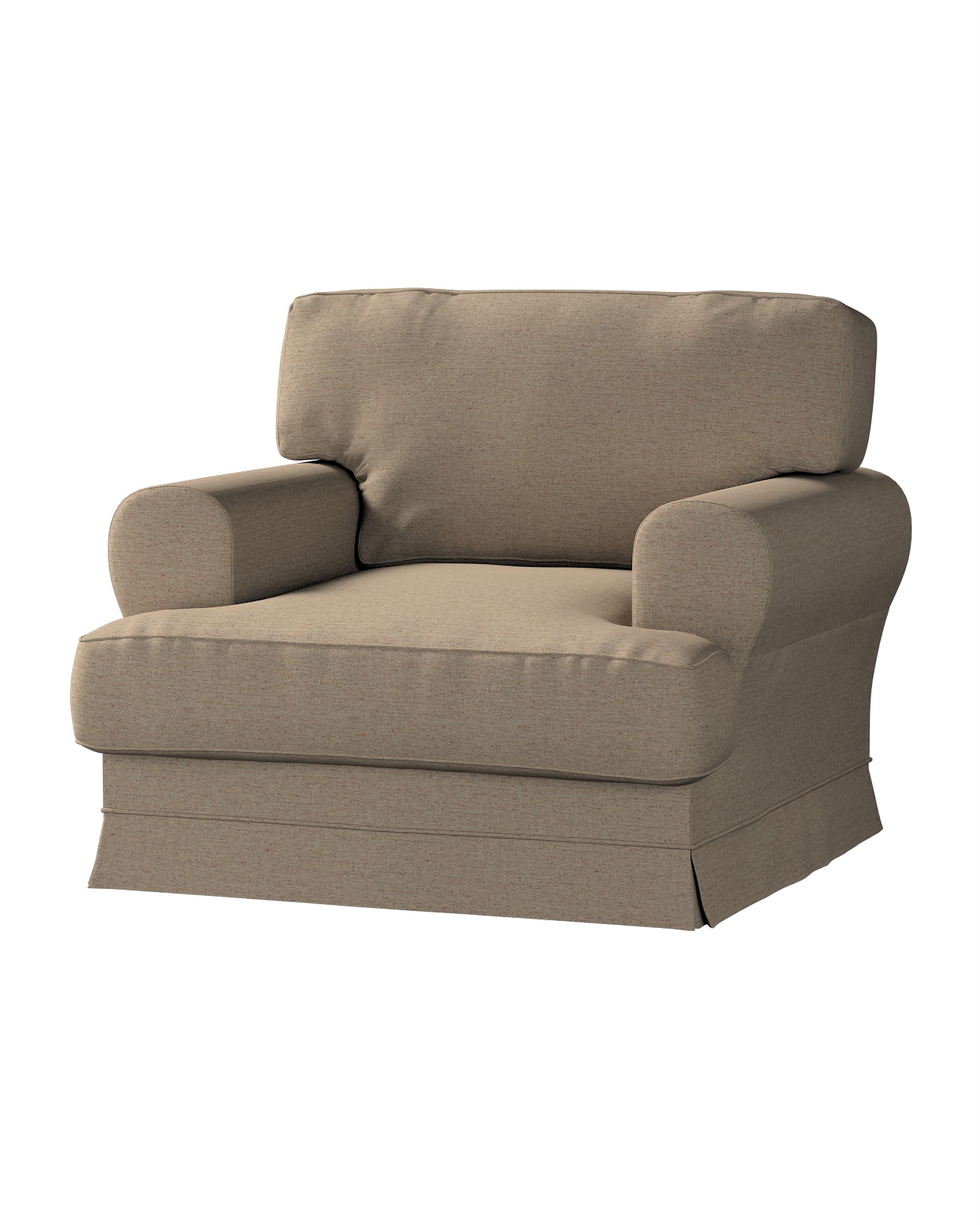 Bezug für Ekeskog Sessel Farbe beige Stoff strukturiert
