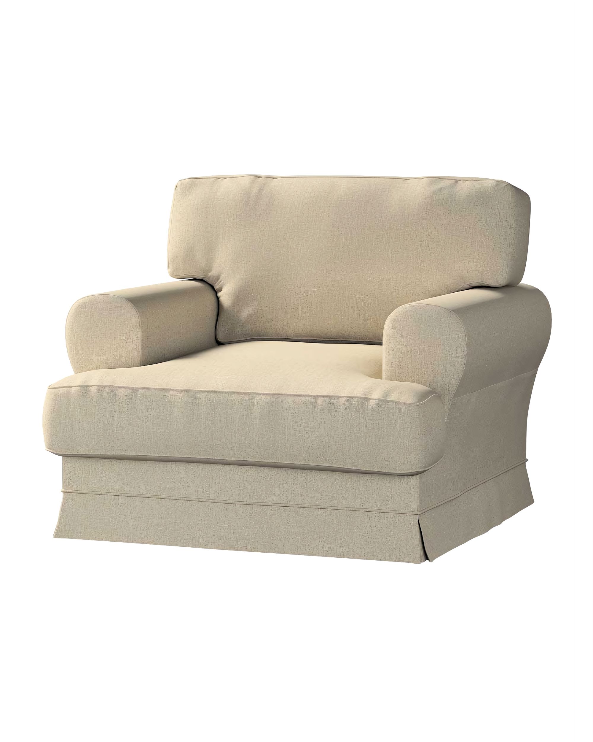 Bezug für Ekeskog Sessel Farbe beige Stoff strukturiert