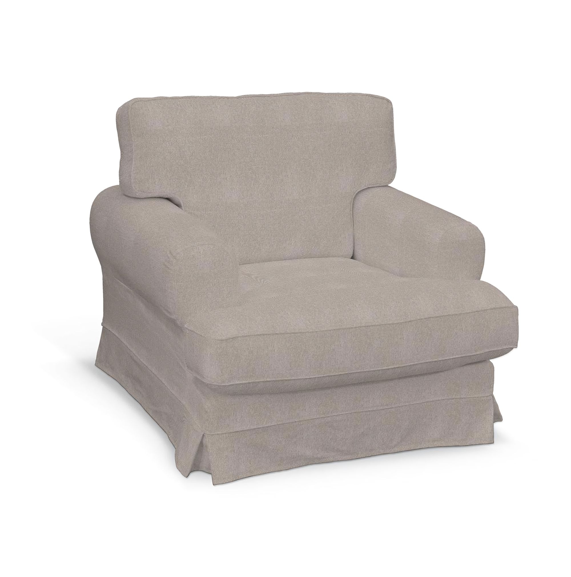 Bezug für Ekeskog Sessel Farbe beige Stoff strukturiert