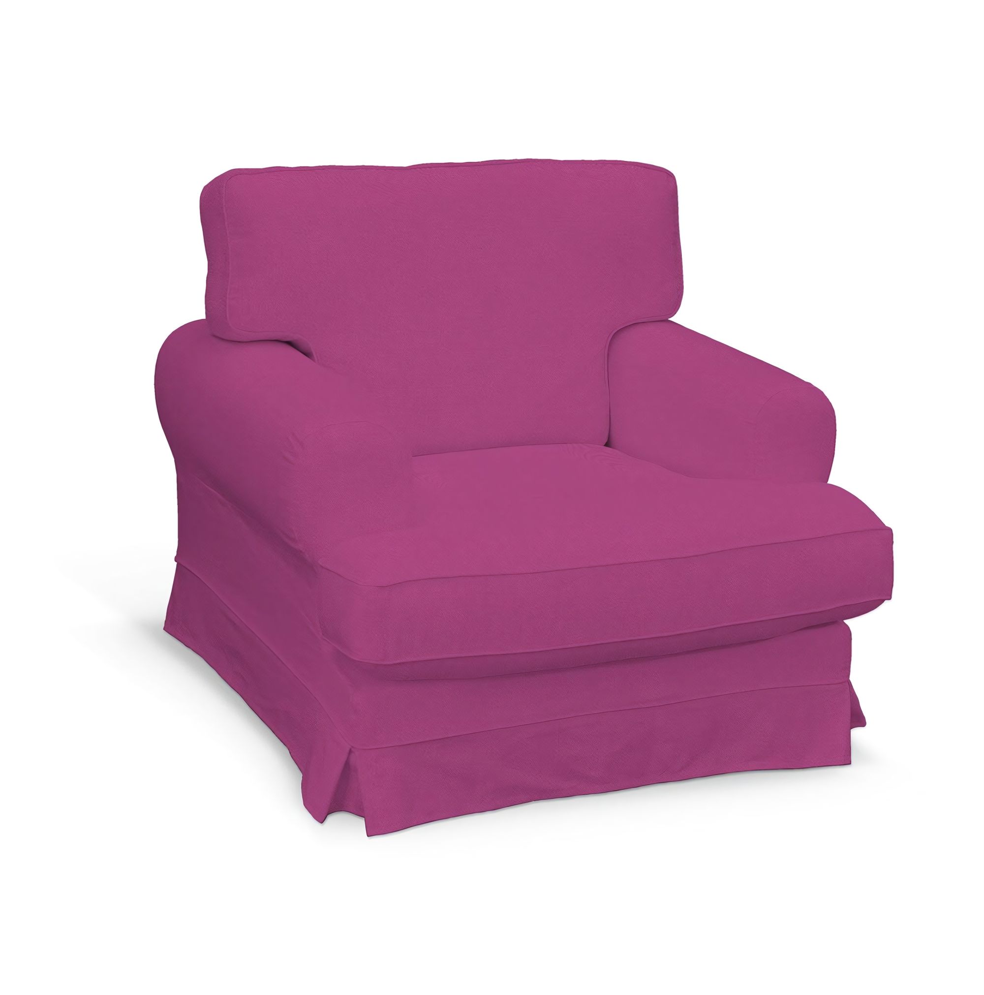 Bezug für Ekeskog Sessel Farbe rosa Stoff strukturiert
