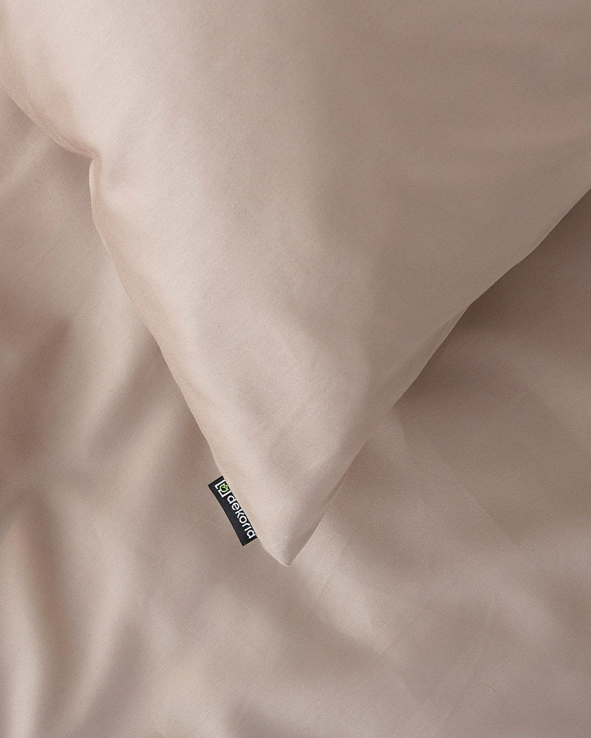 Bettw&auml;scheset Baumwollsatin rose beige 200x220 cm (hover)